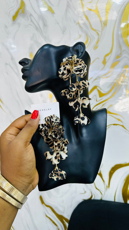 Flower Earrings (model 3)
