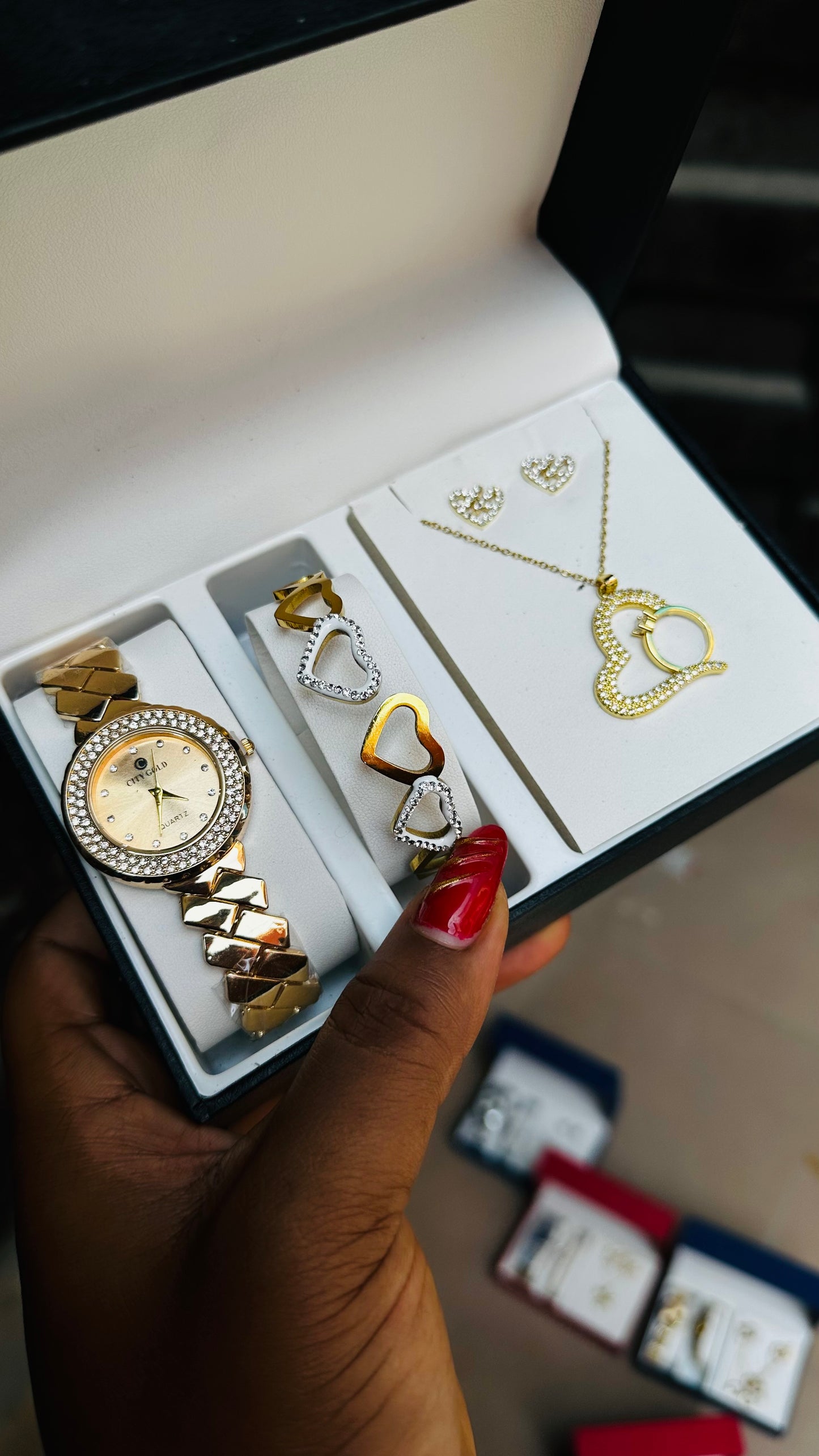 Jewelry Gift box (gold)