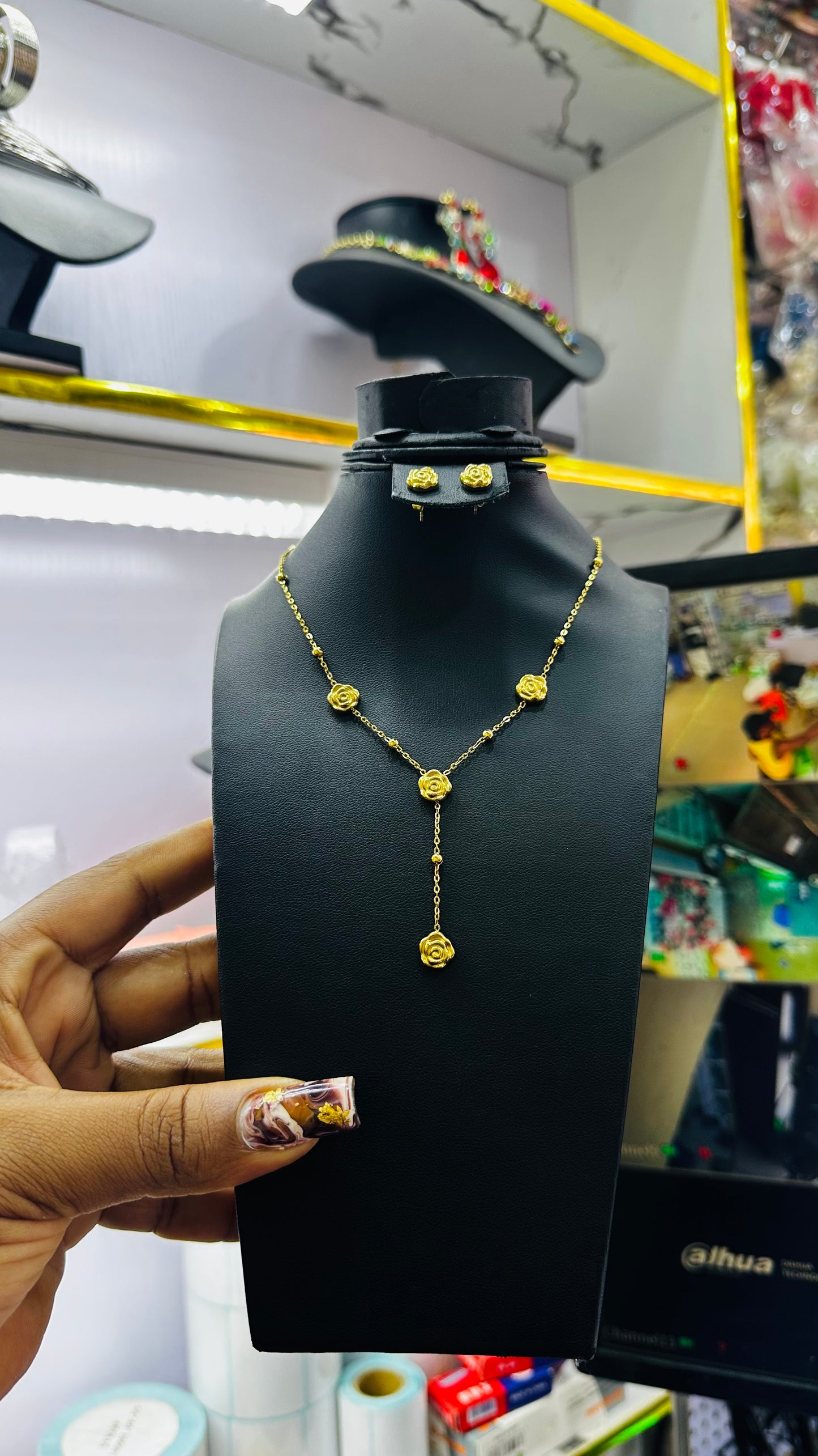 Long Drop Necklace