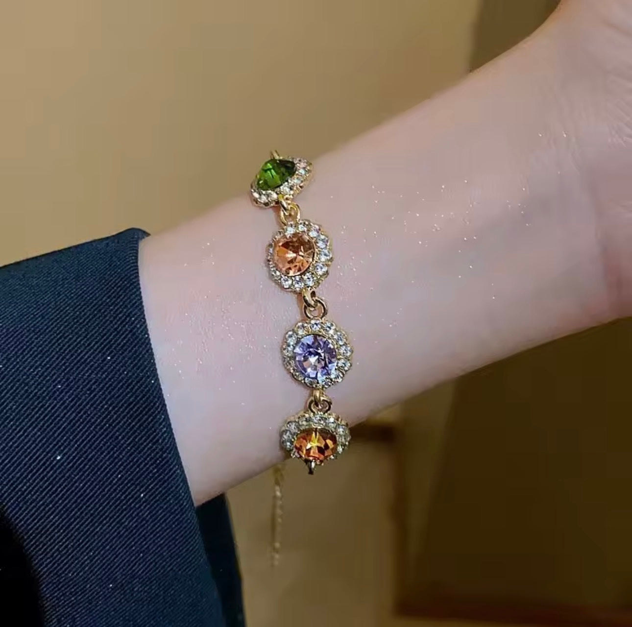 Colorful stoned Jewelry set