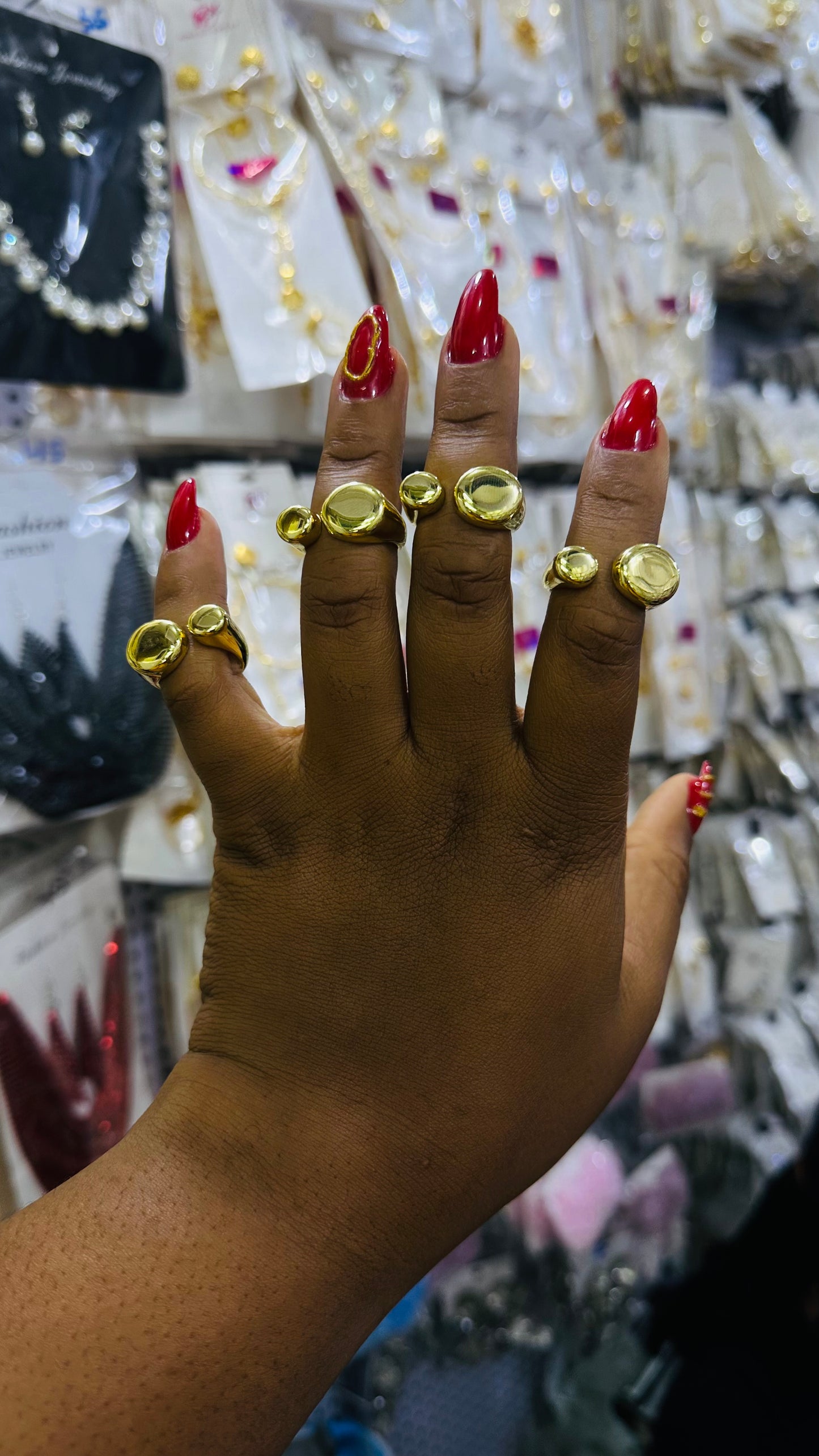 Chunky Knuckle rings (adjustable)