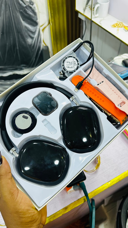 D-P9 Smartwatch & Headset combo 🔥