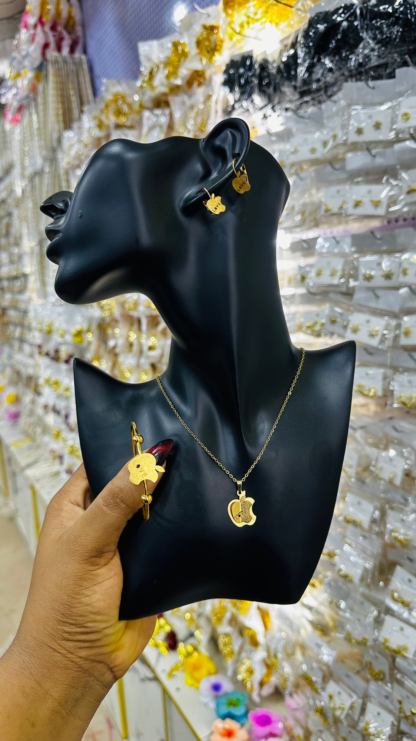 Adult/Children Steel Jewelry Set II