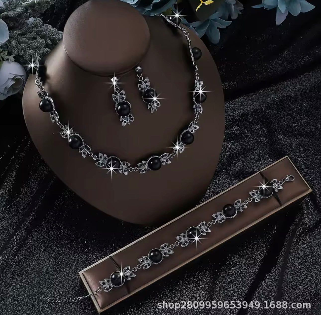 Dark Costume Jewelry Set