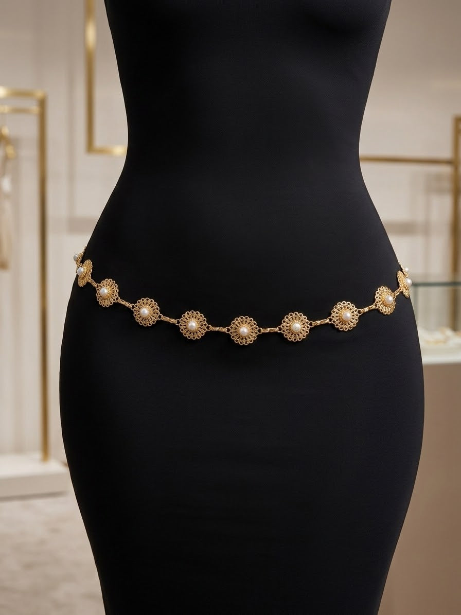 Waist chain Belt (golden✨)