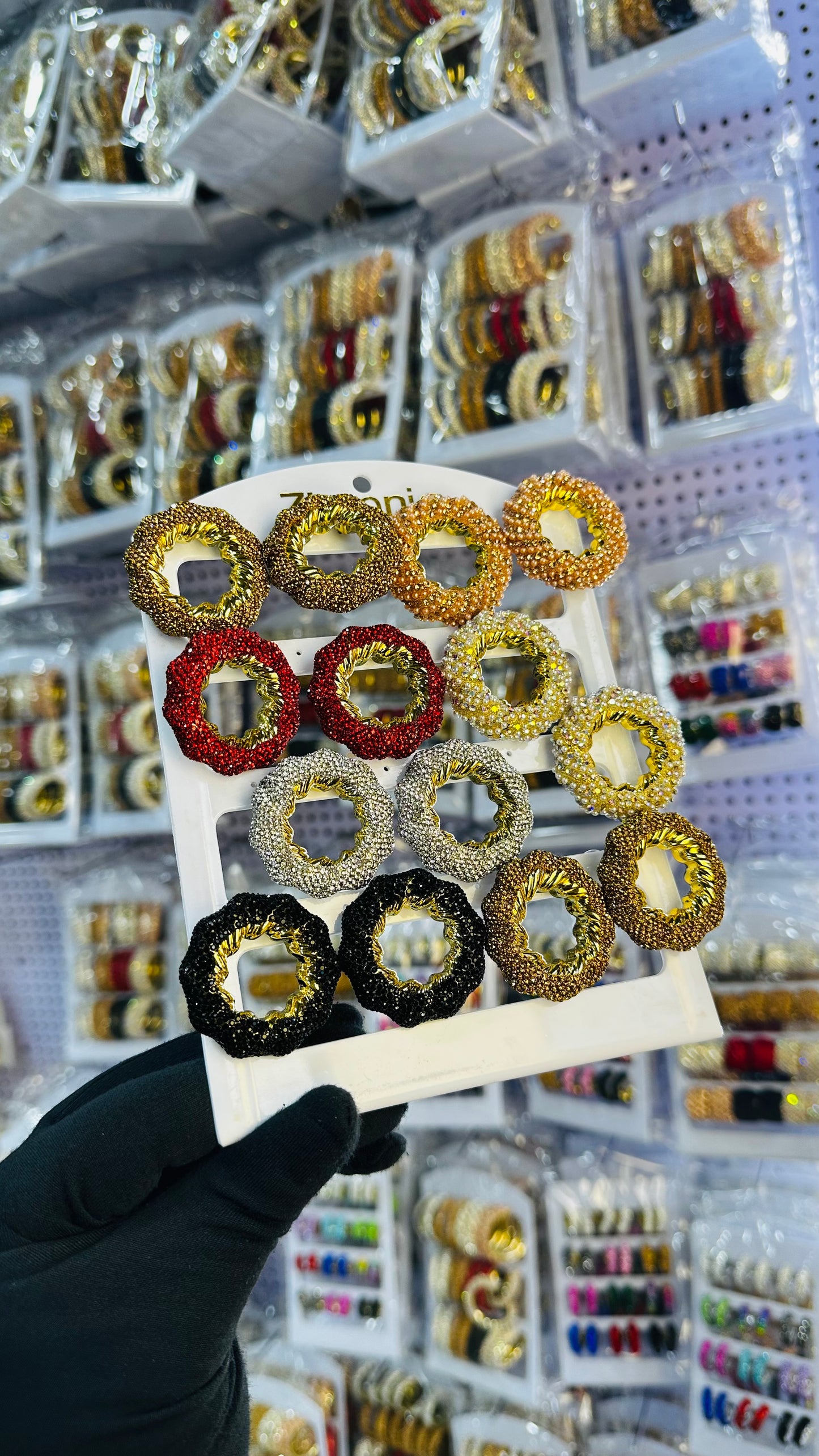 Zirconia Sugar Earrings pack