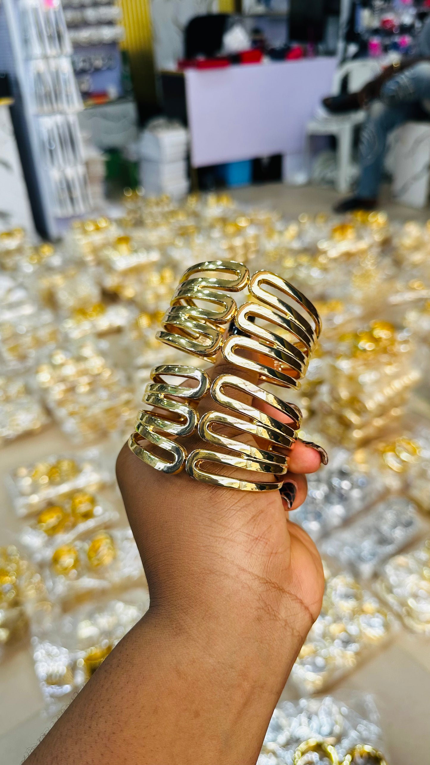 Chunky Bangles (steel quality)