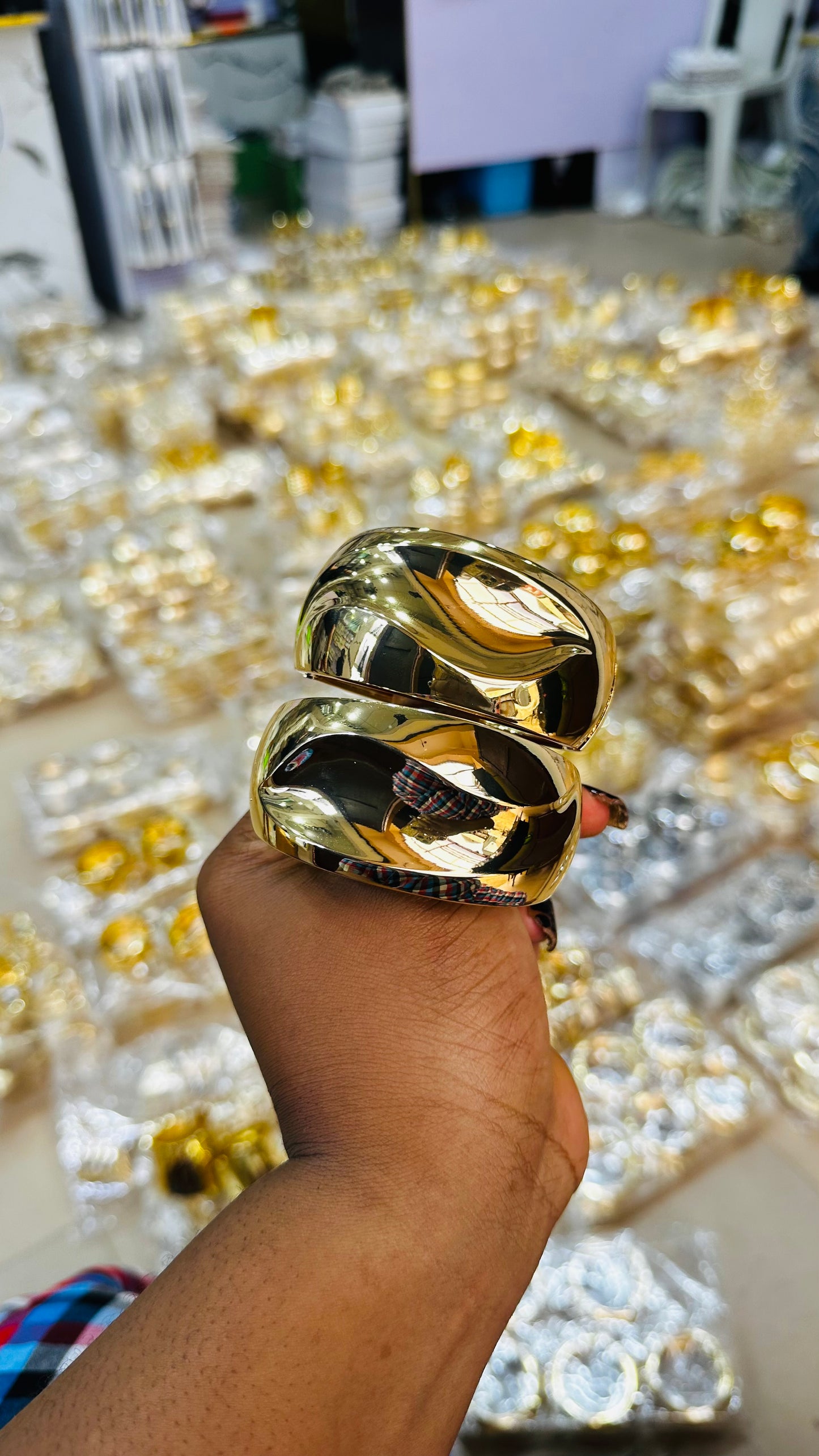 Chunky Bangles (steel quality)