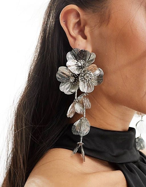 Flower earrings