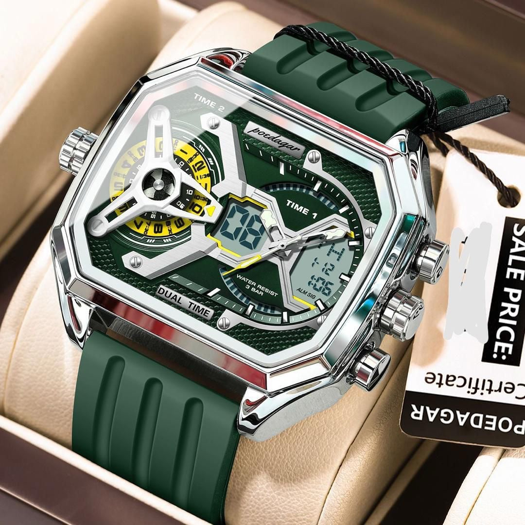 POEDAGAR WRISTWATCH (rubber strap)