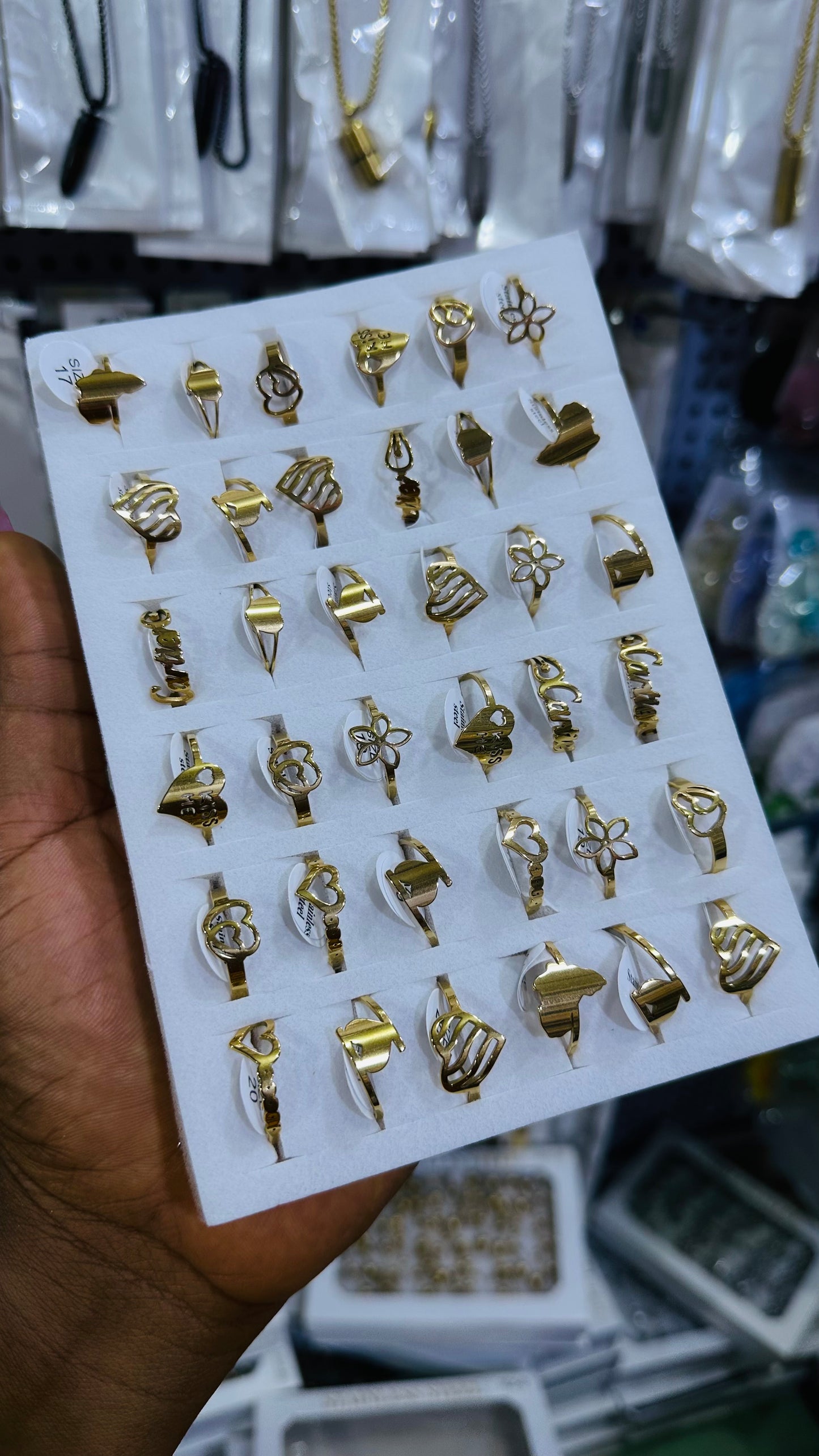 Knuckle Rings - (550each… mix designs👇)