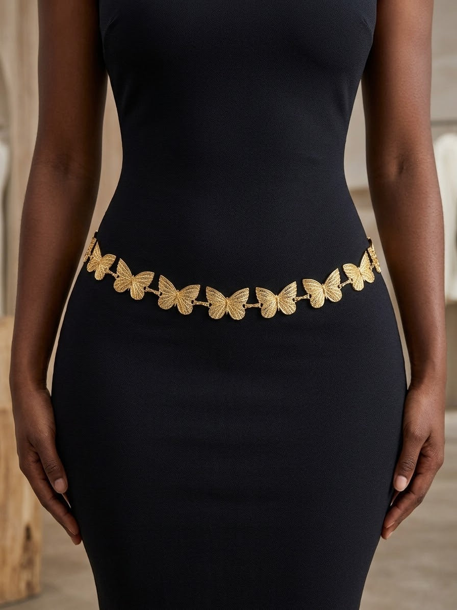 Waist chain Belt (golden✨)