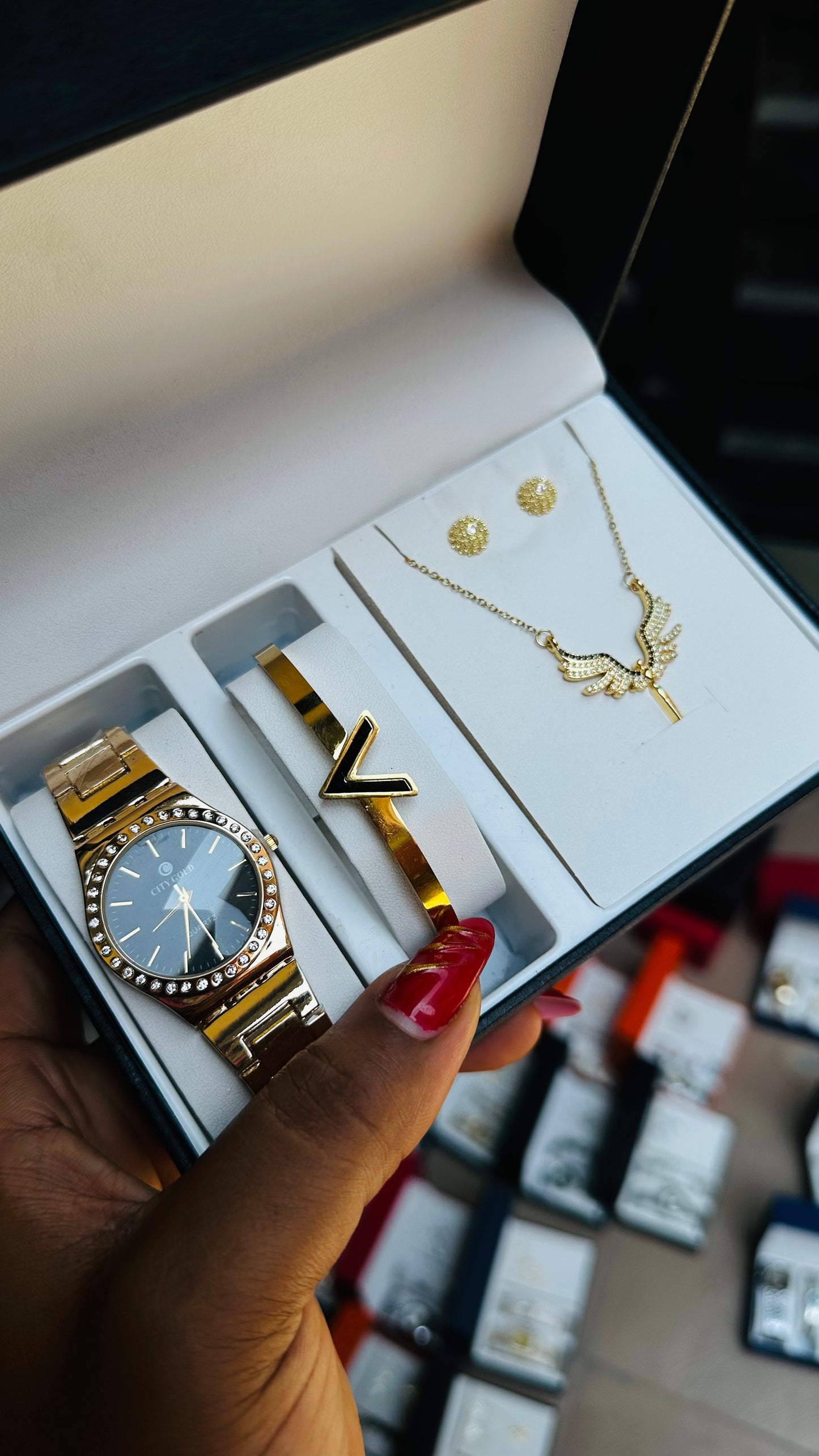 Jewelry Gift box (gold)