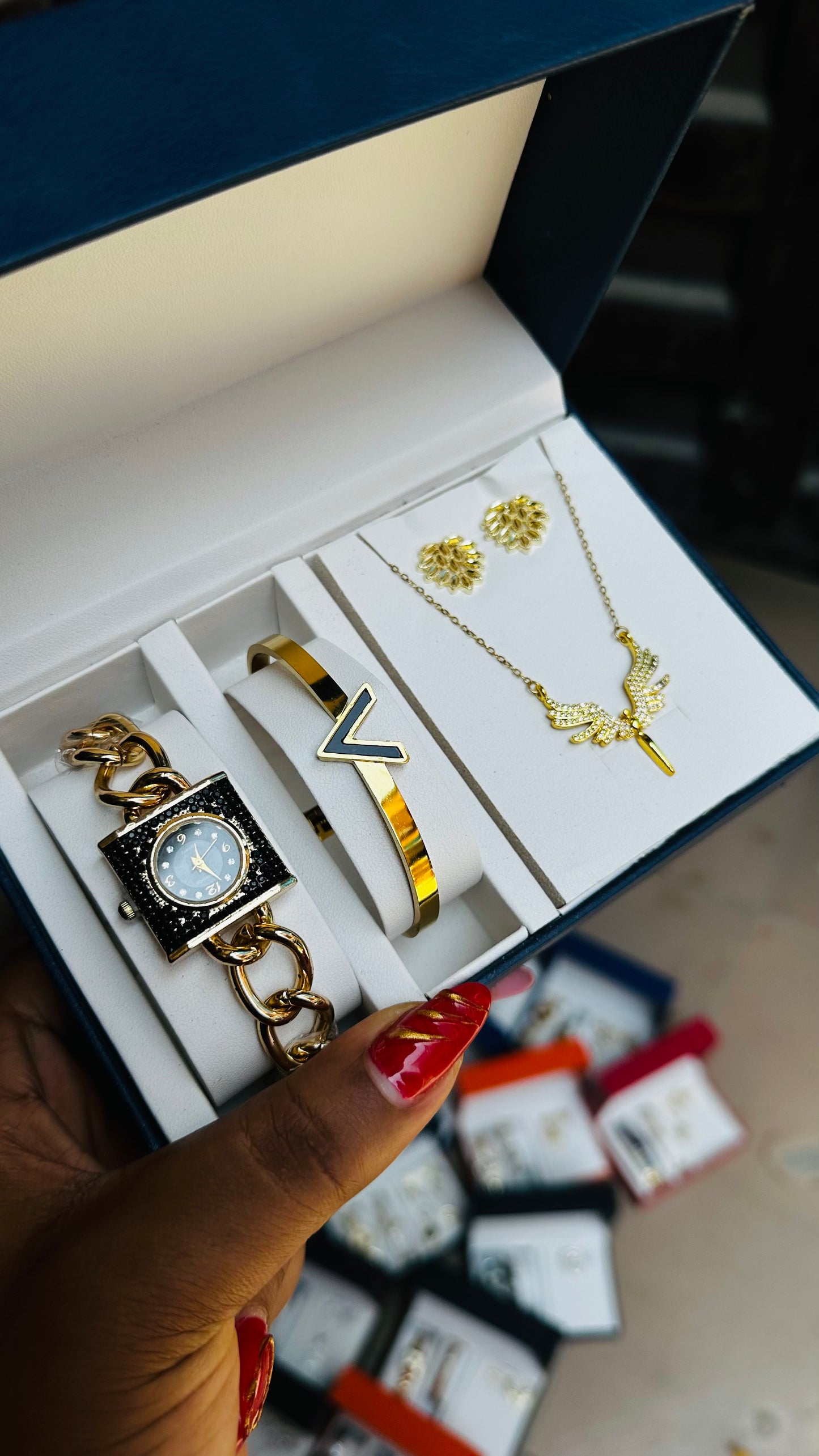 Jewelry Gift box (gold)