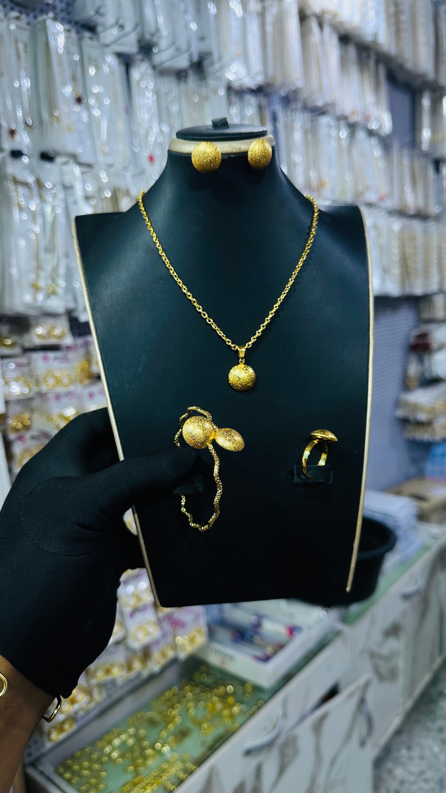 Mini Jewelry set (gold plated✅)