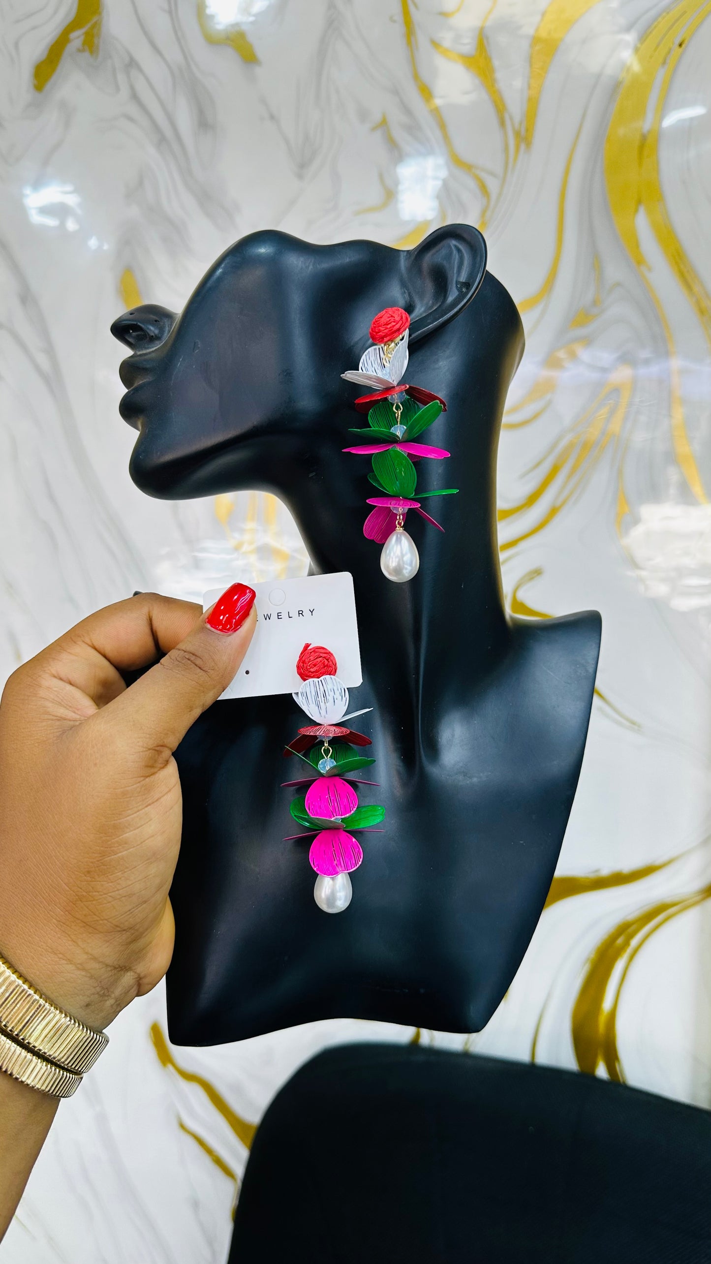 Flower Earrings (model 5)