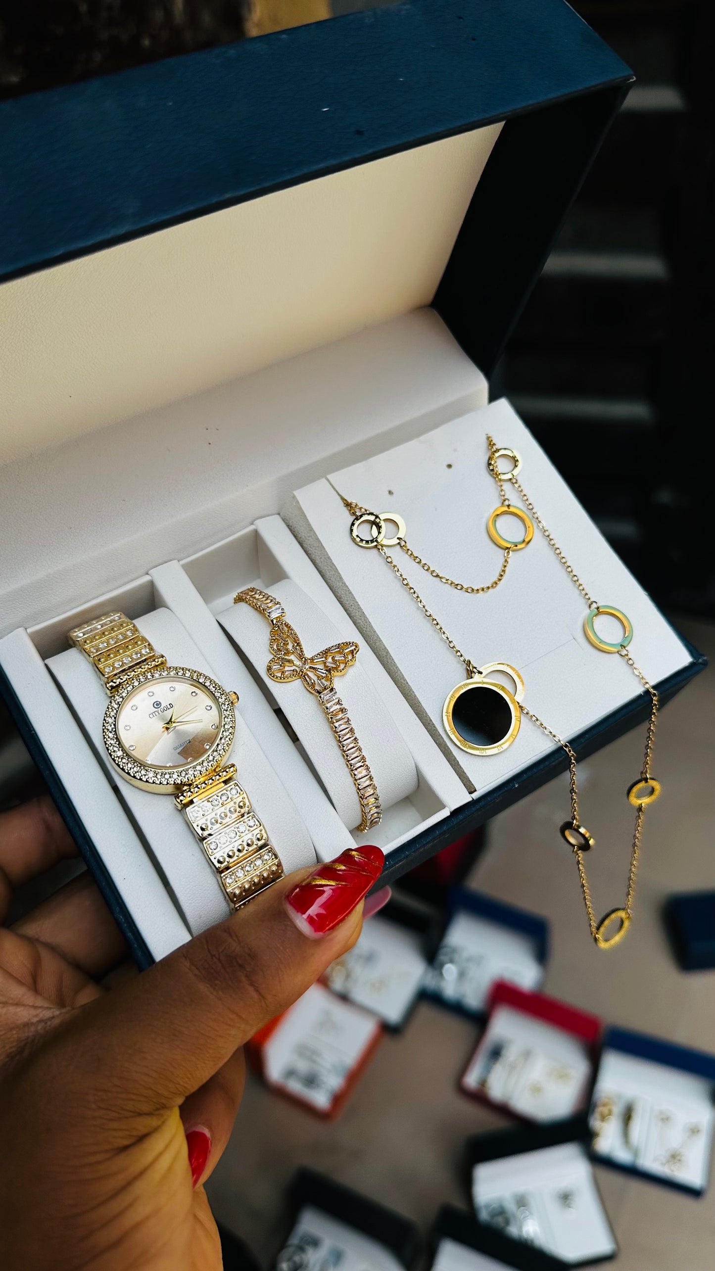 Jewelry Gift box (gold)