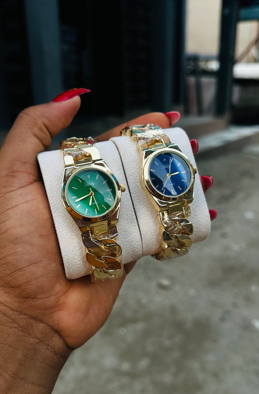 Cuban Chain Wristwatch 02