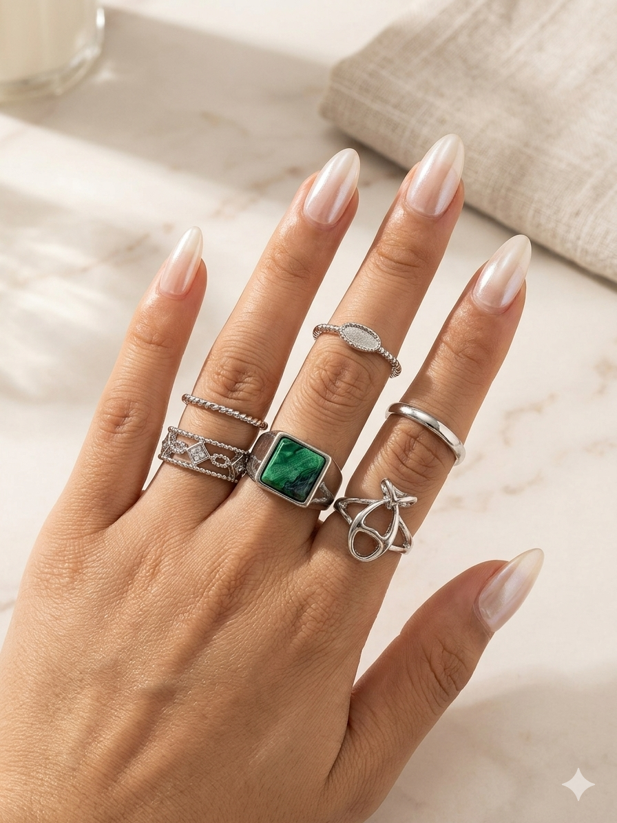 Fashion Knuckle Rings set