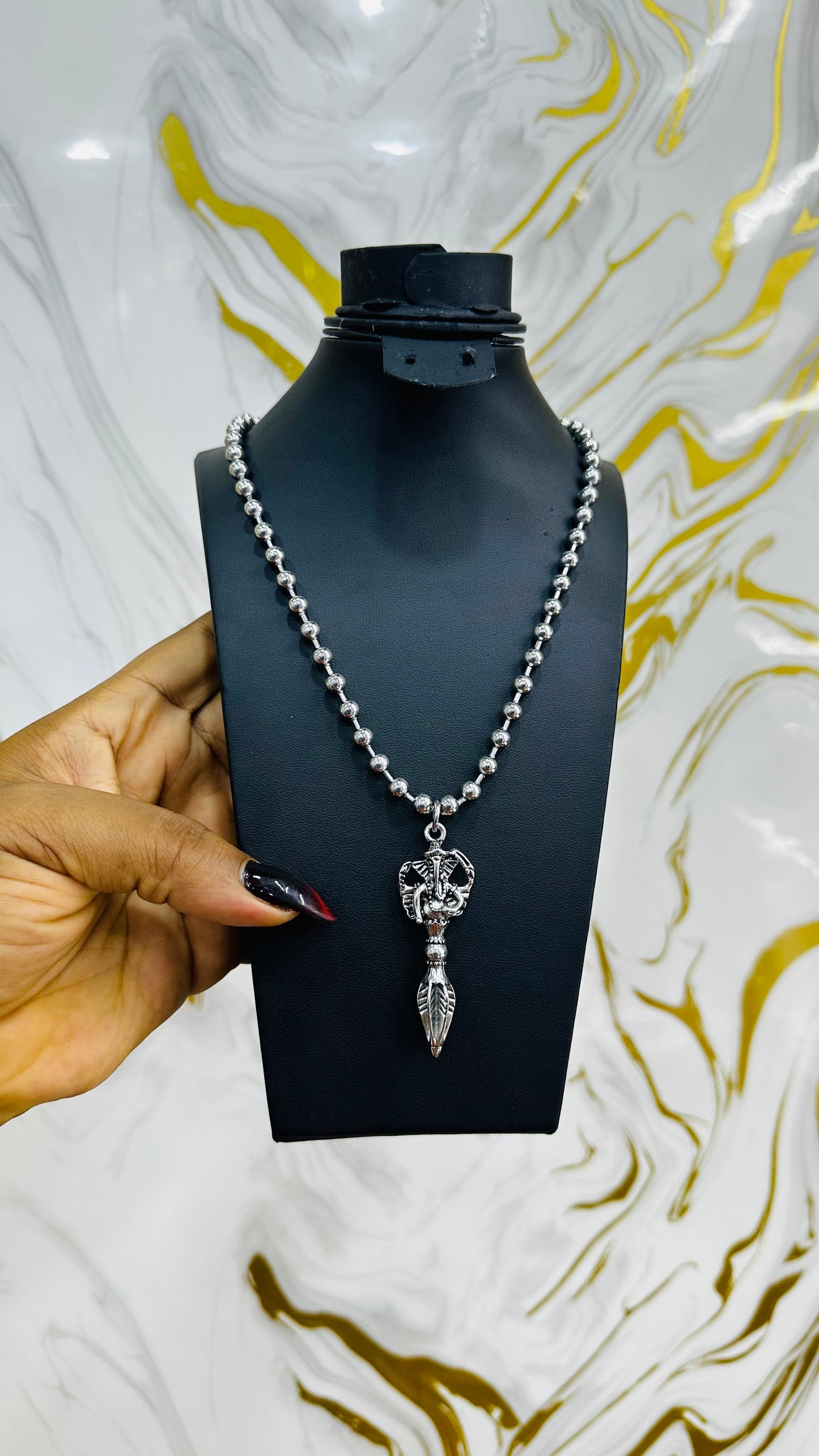 Silver Necklace (for men)