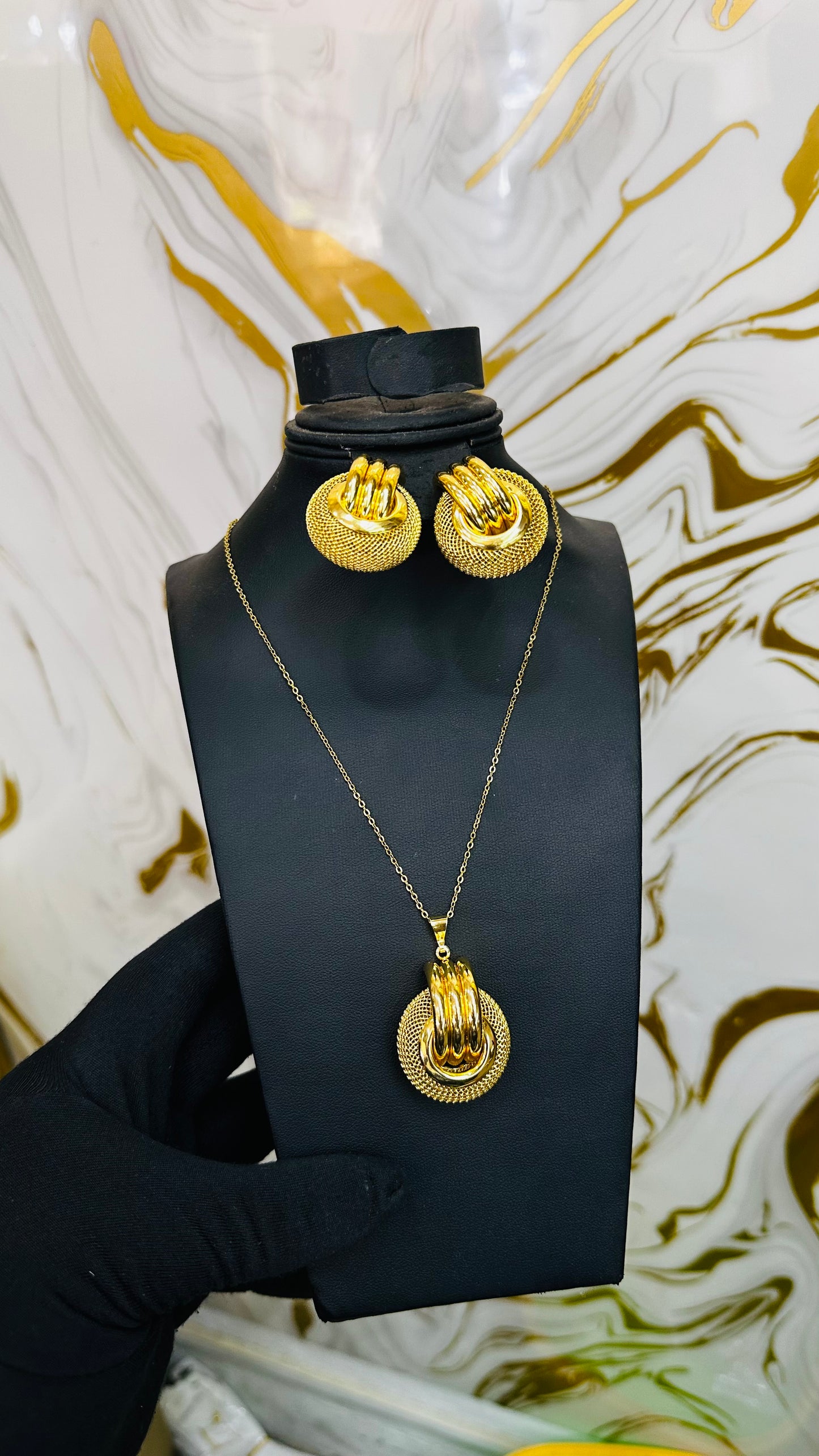 Steel Jewelry Set