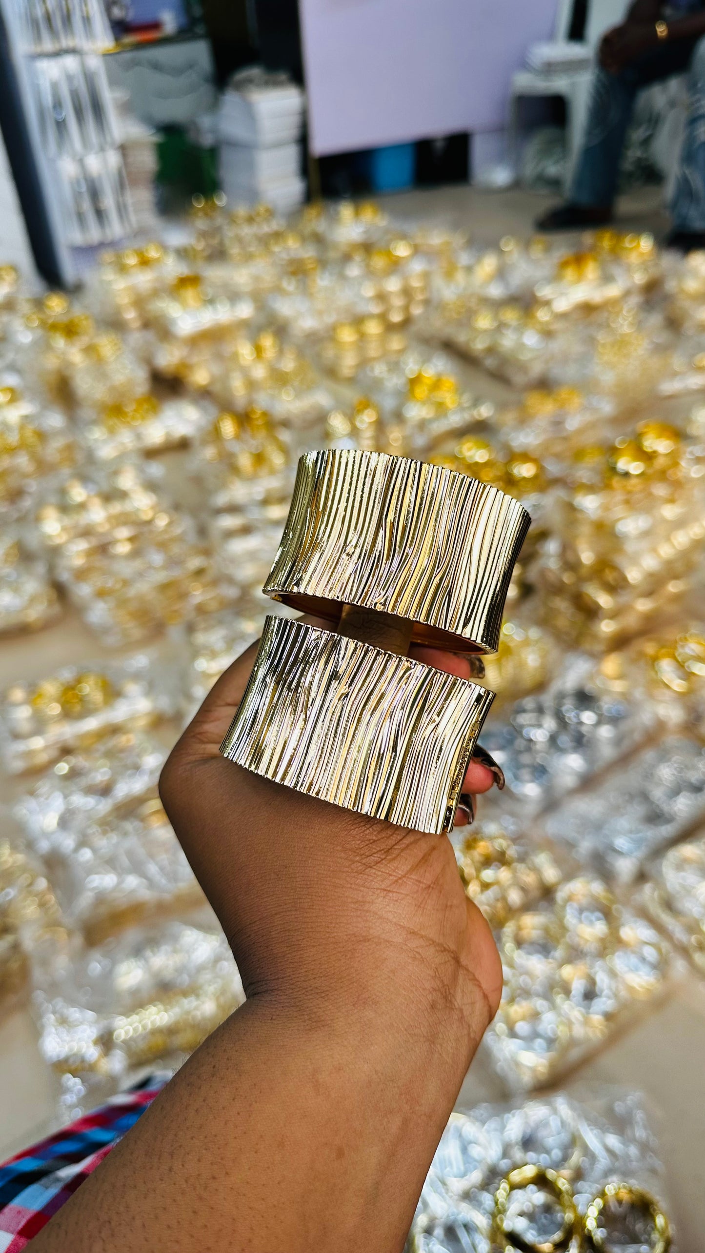 Chunky Bangles (steel quality)