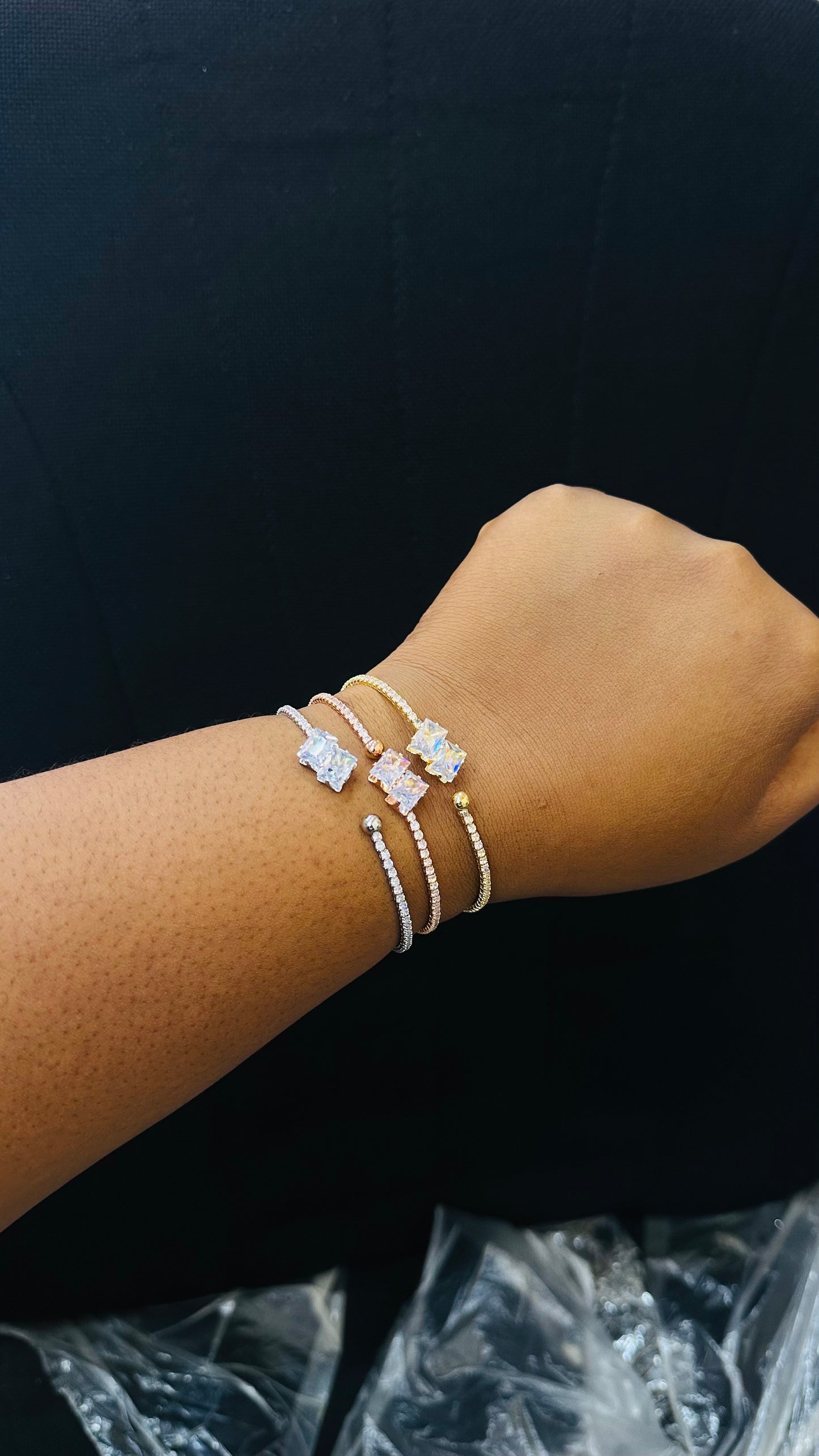 Luo Fei 3tone Bangles(tiny)