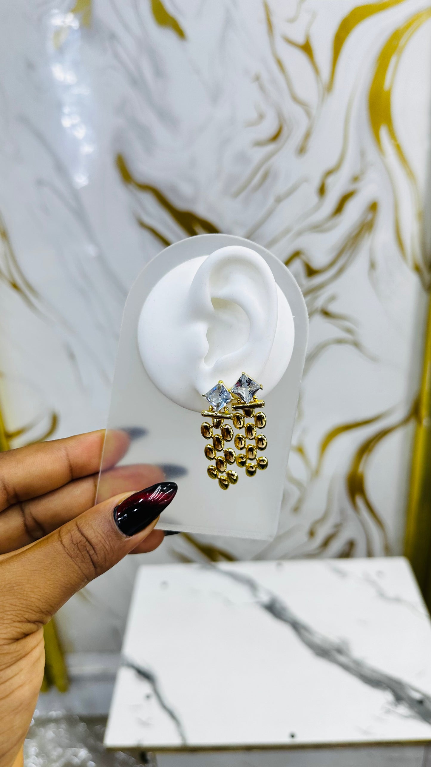 Dainty zirconia Earrings