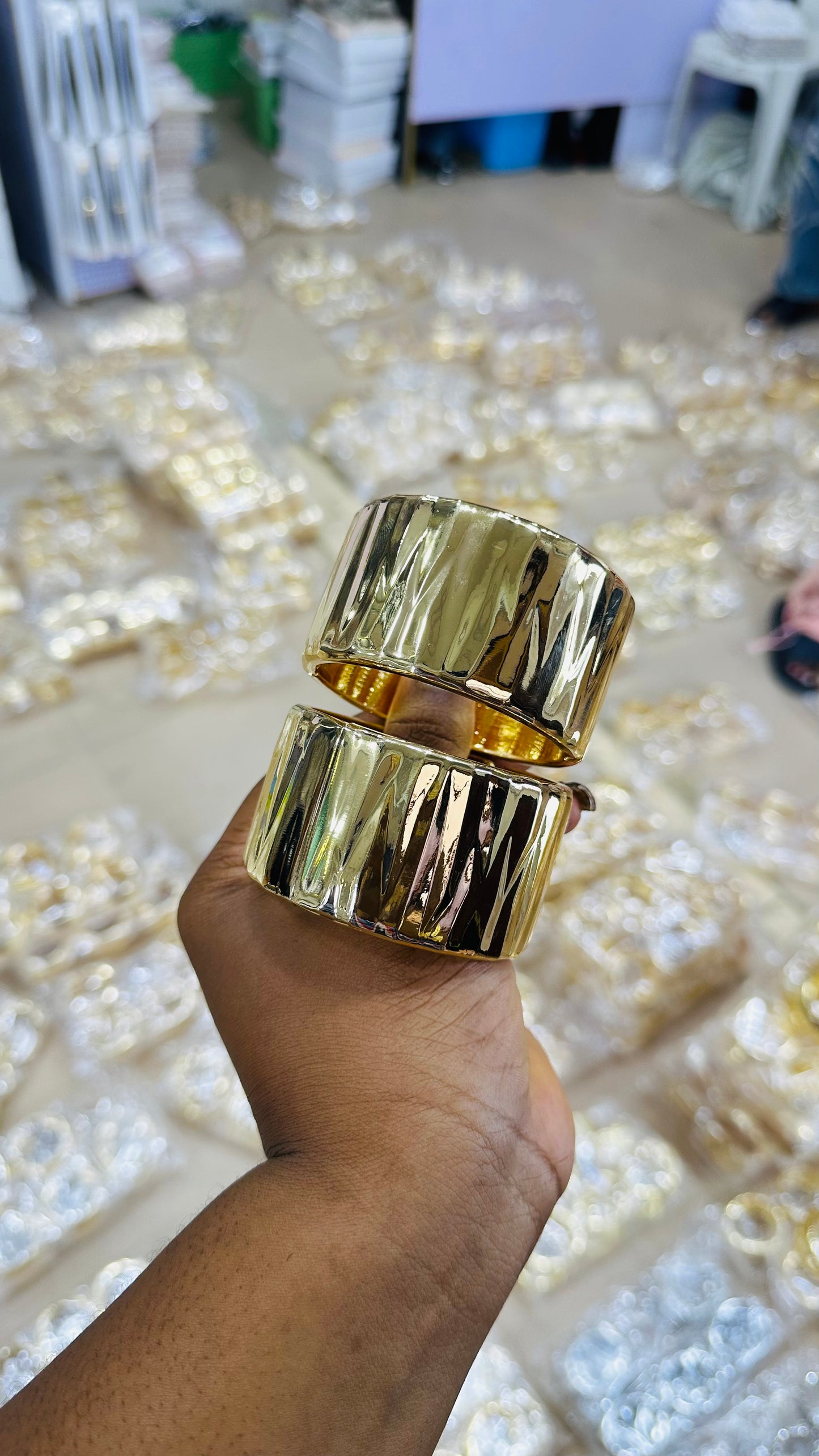 Chunky Bangles (steel quality)