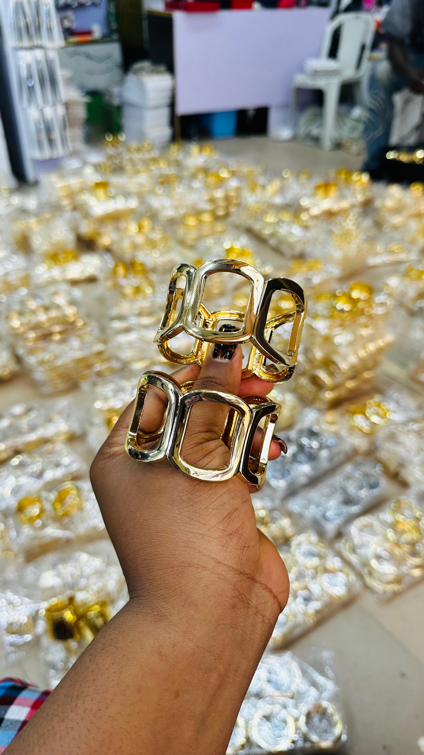 Chunky Bangles (steel quality)