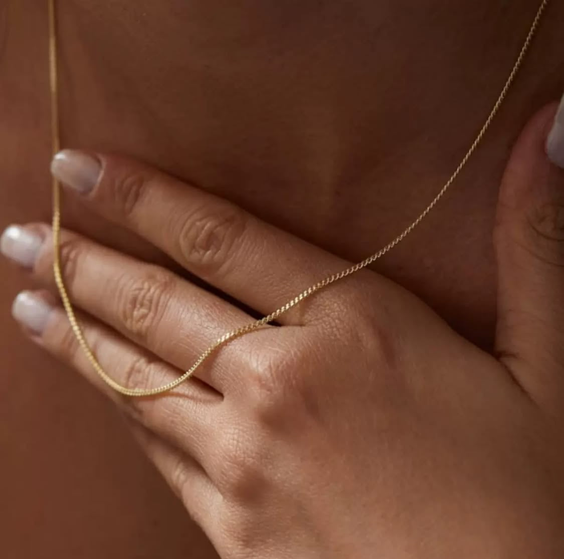 Tiny skin Necklace