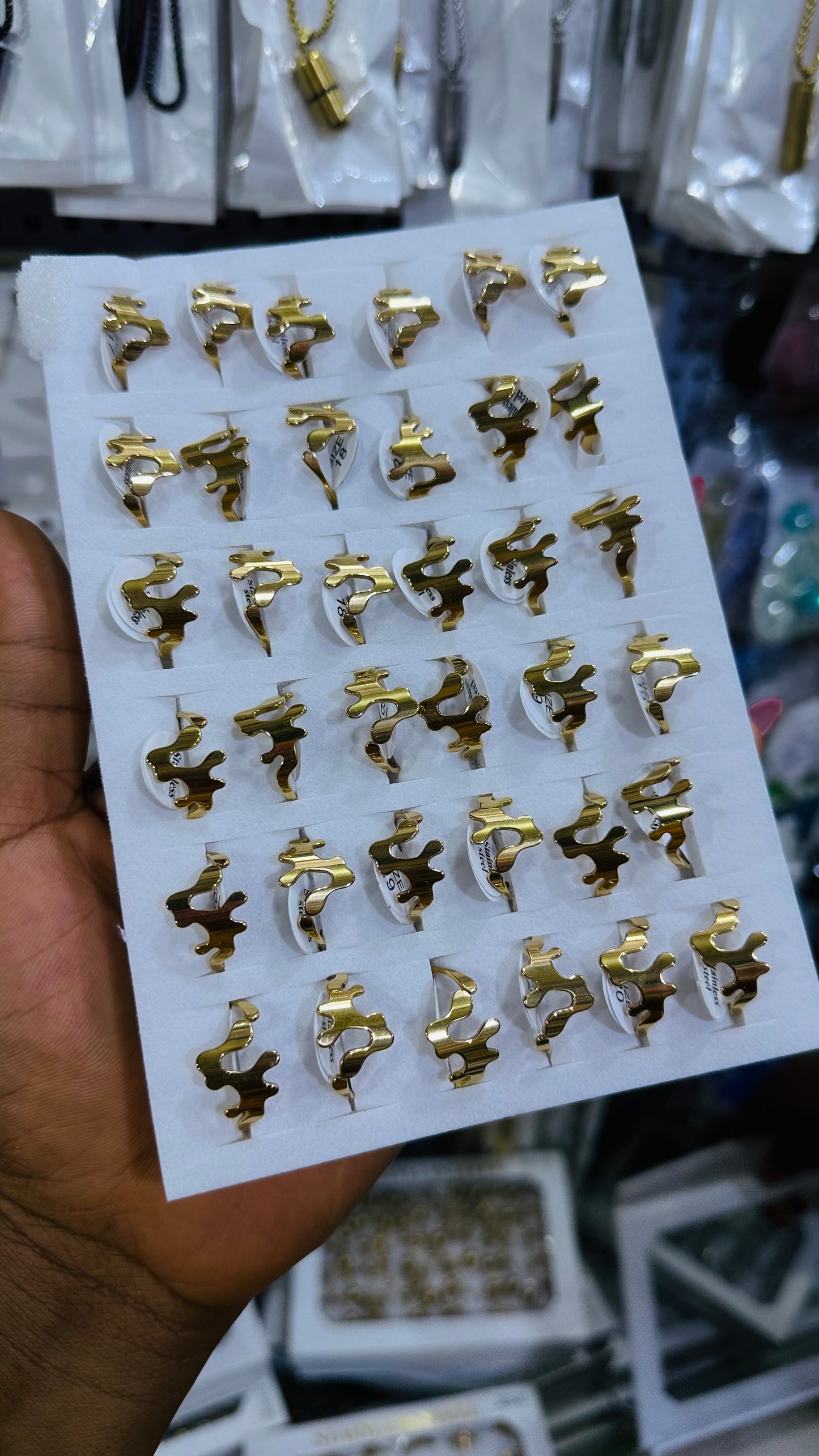 Knuckle Rings - (550each… mix designs👇)