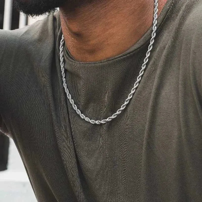 Long Twist Necklace