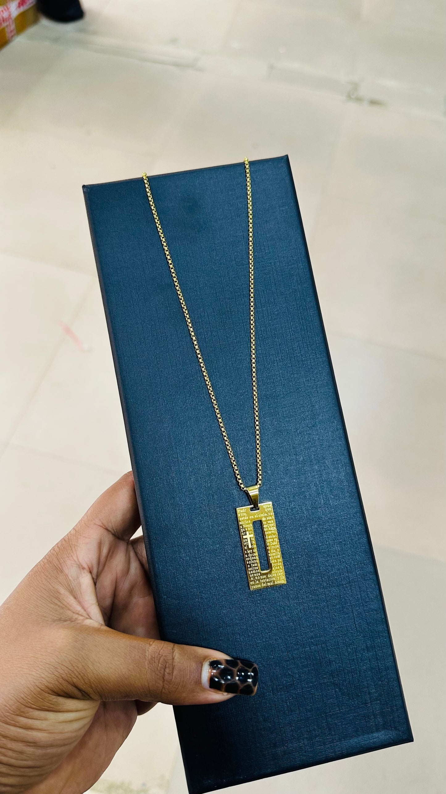 Steel Necklace (for men)