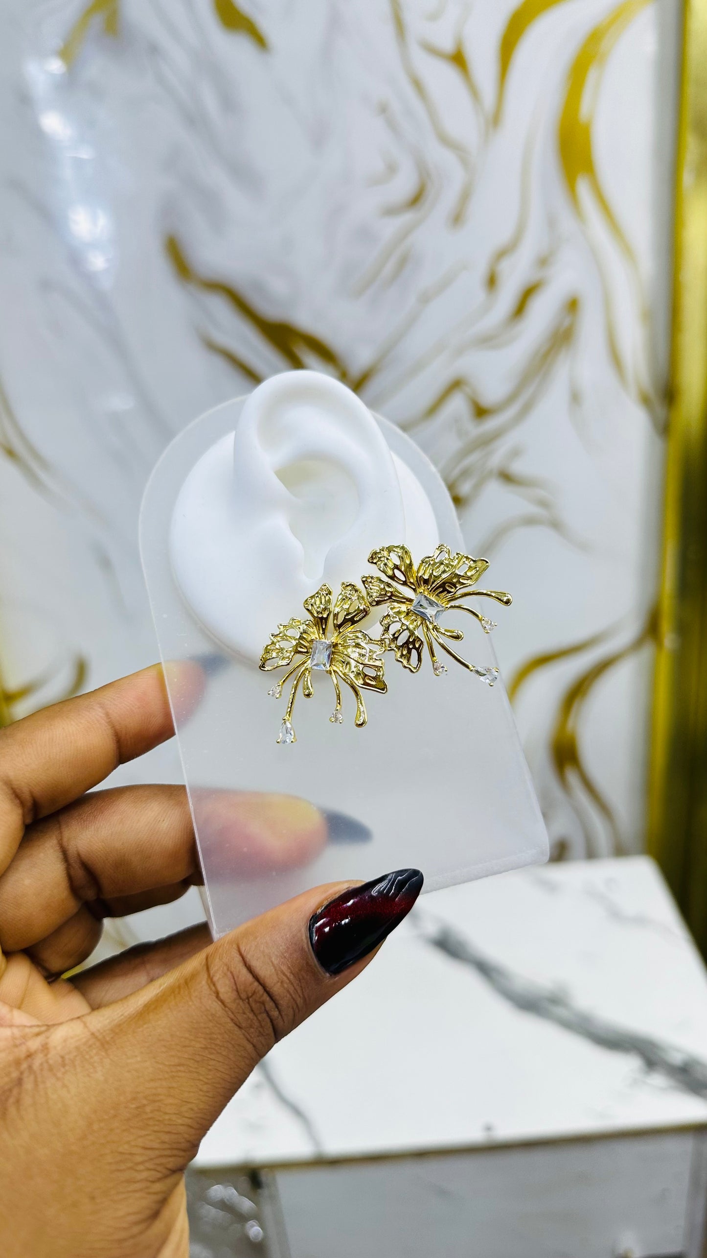 Dainty zirconia Earrings