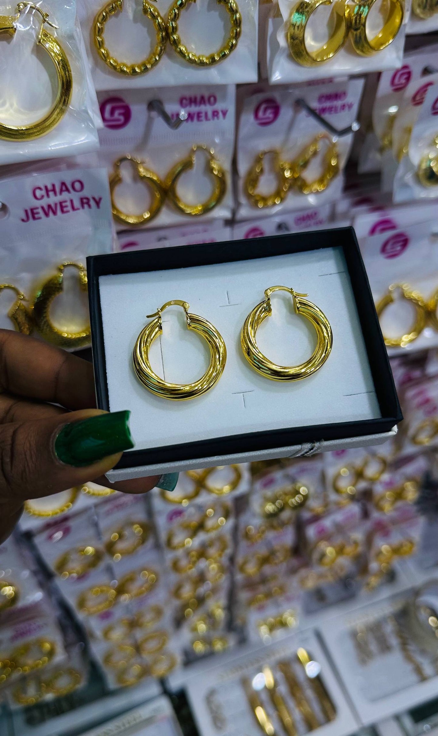 Gold Earrings