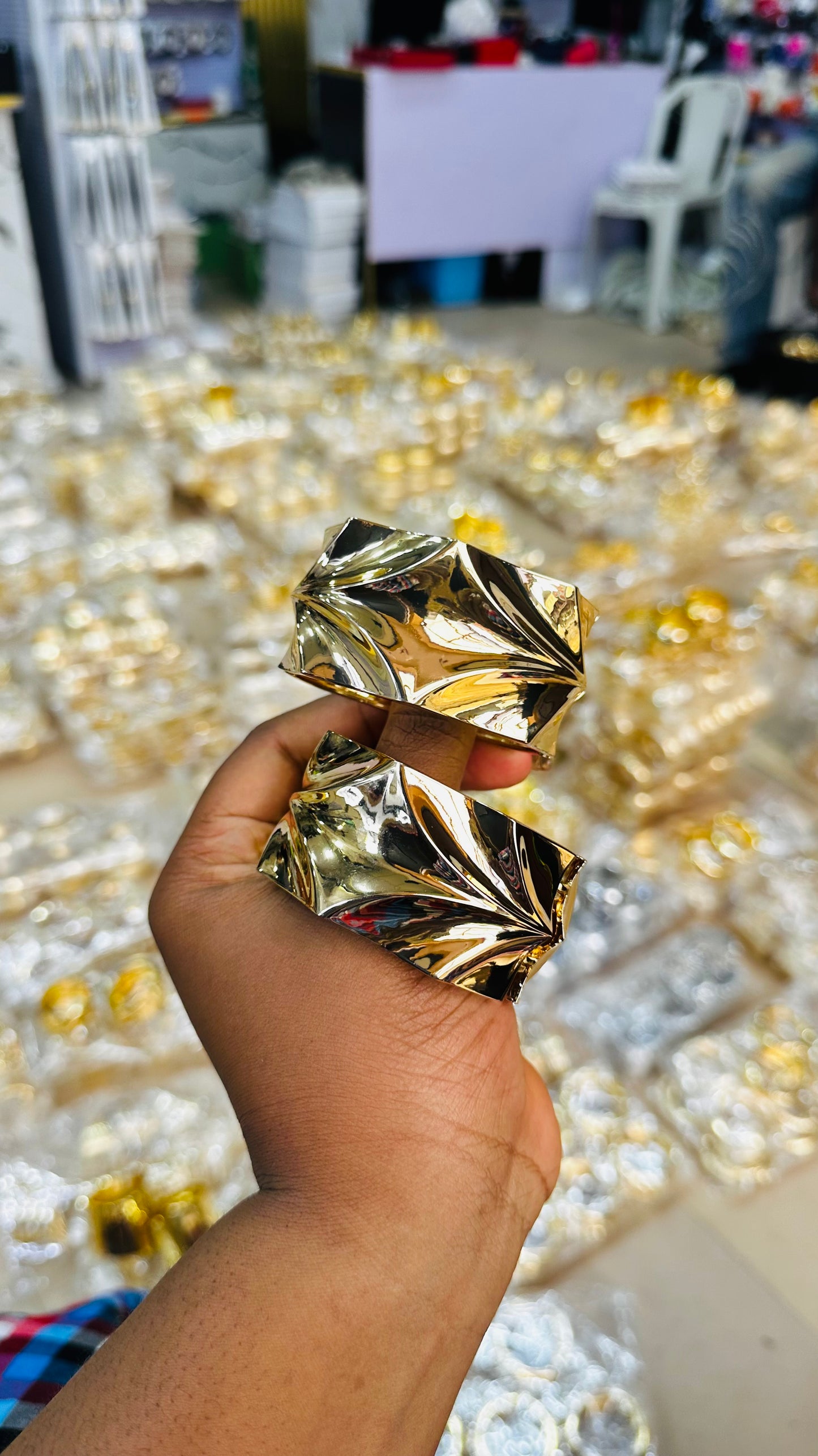 Chunky Bangles (steel quality)