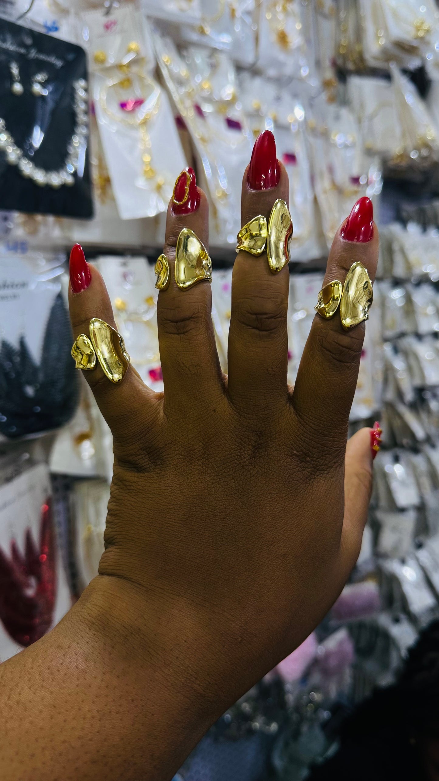 Chunky Knuckle rings (adjustable)