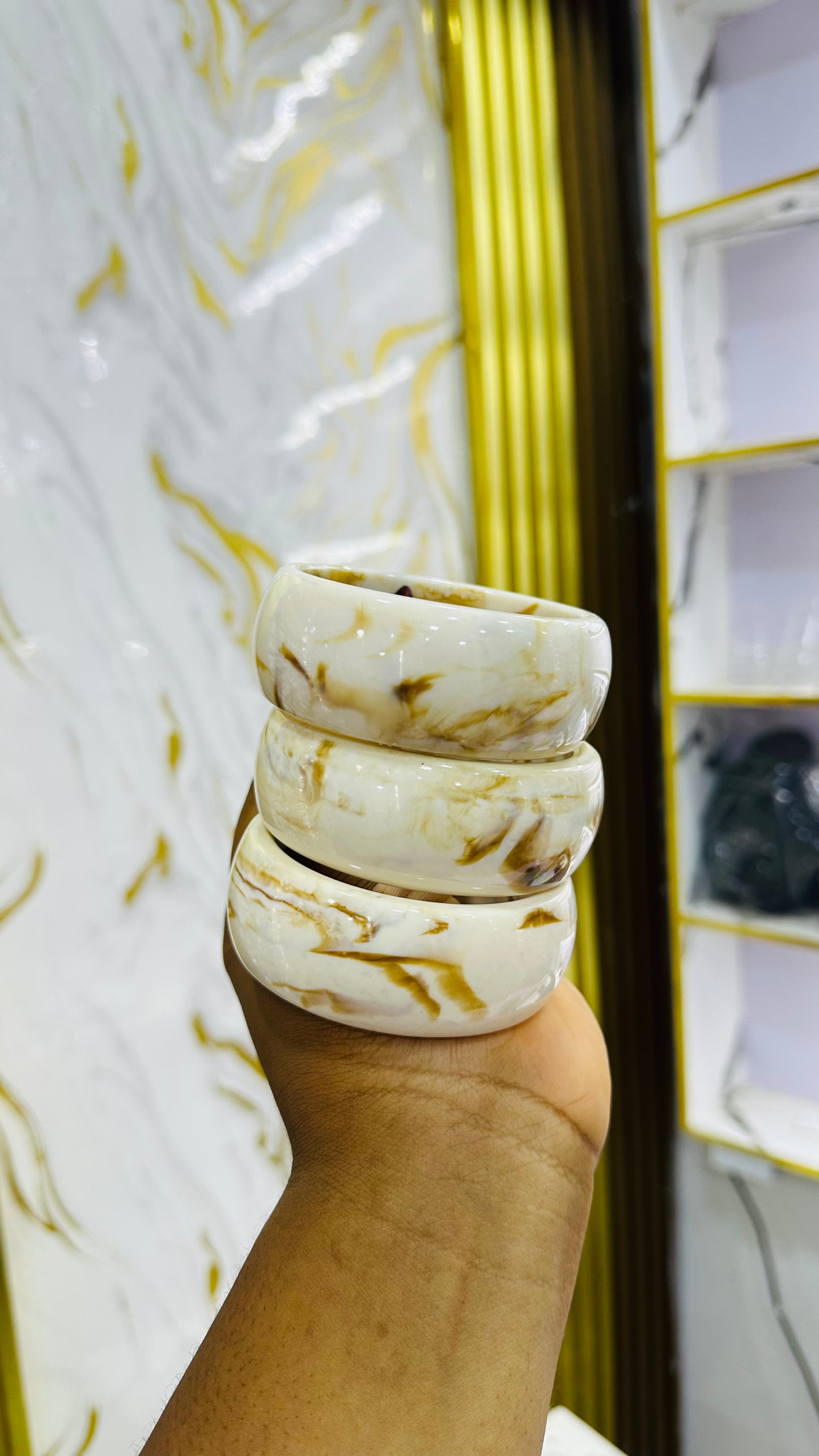 Colorful Ceramic Bangles