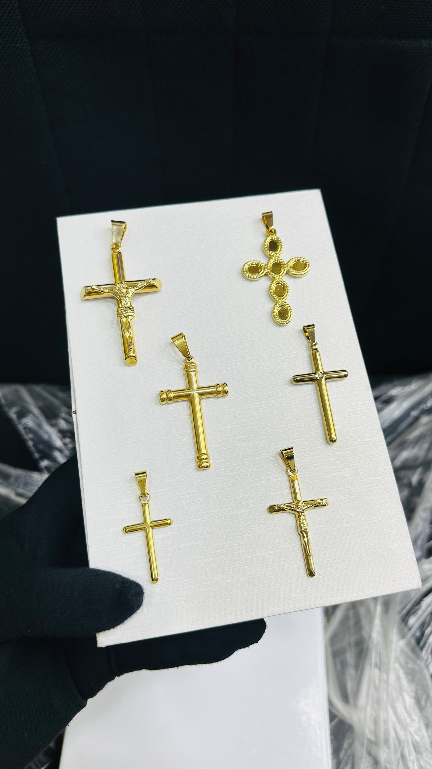 Cross Pendants (stainless steel)