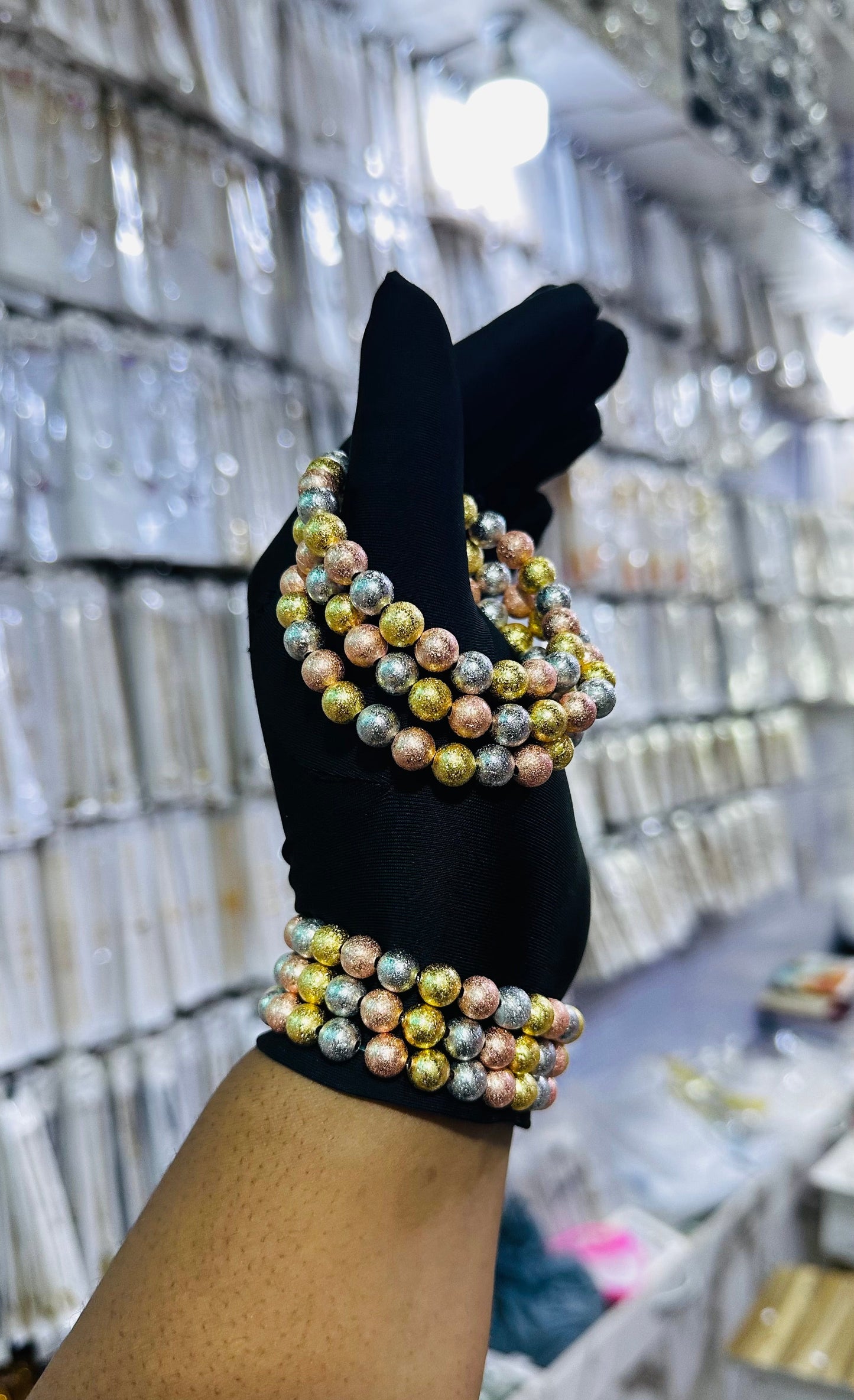 3n1 3tone bead bracelet