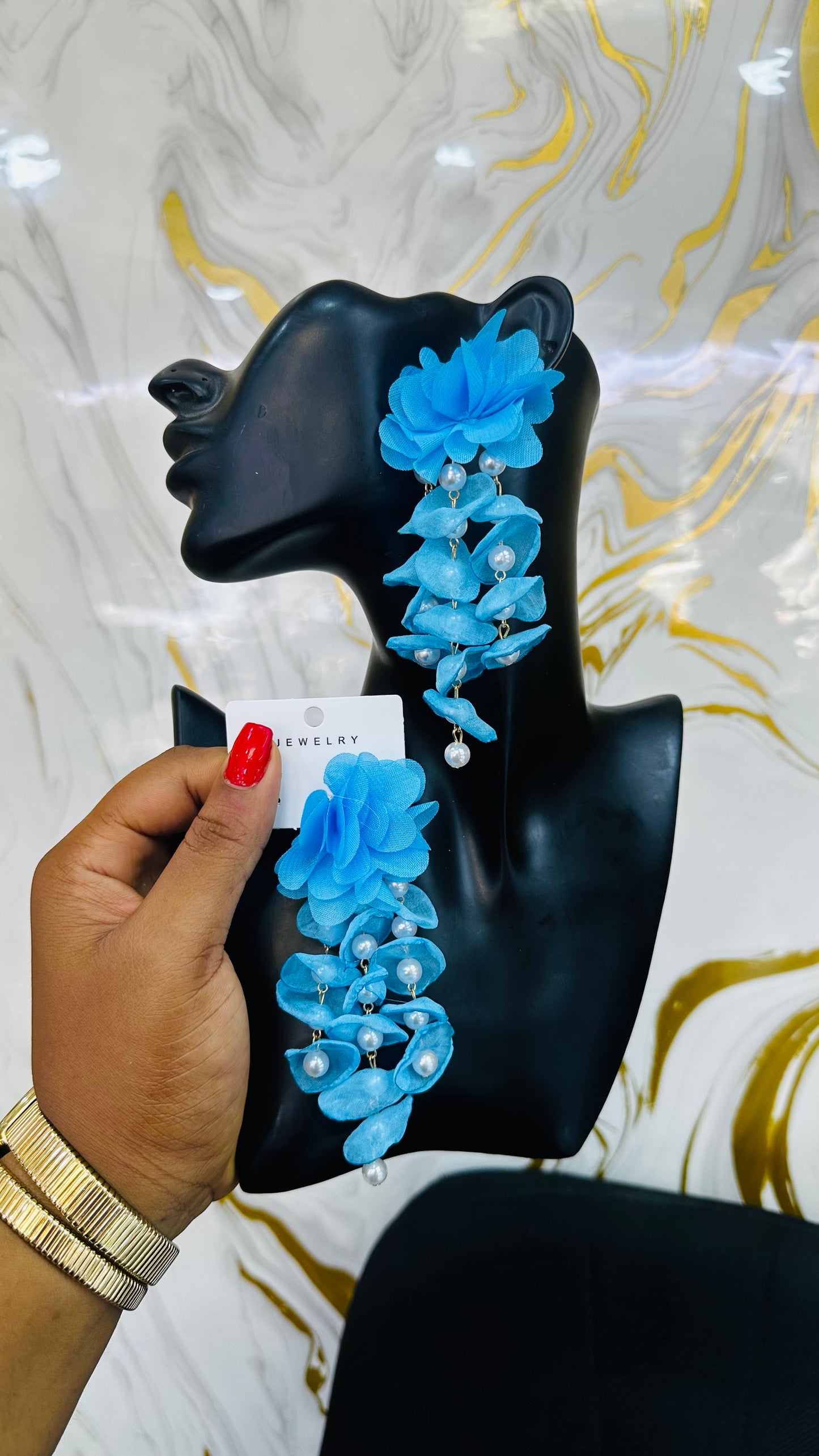 Flower Earrings (model 12)