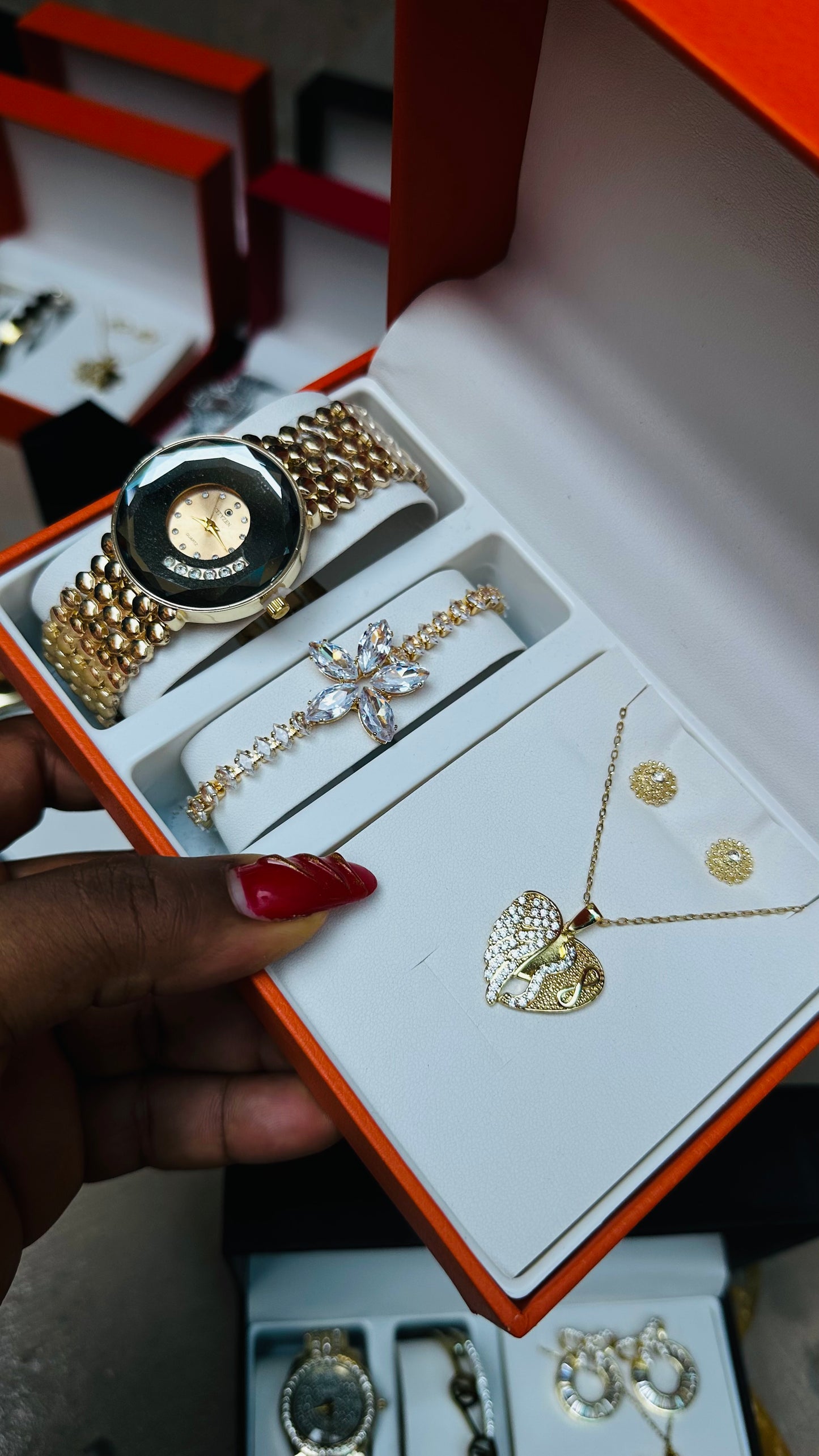 Jewelry Gift box (gold)