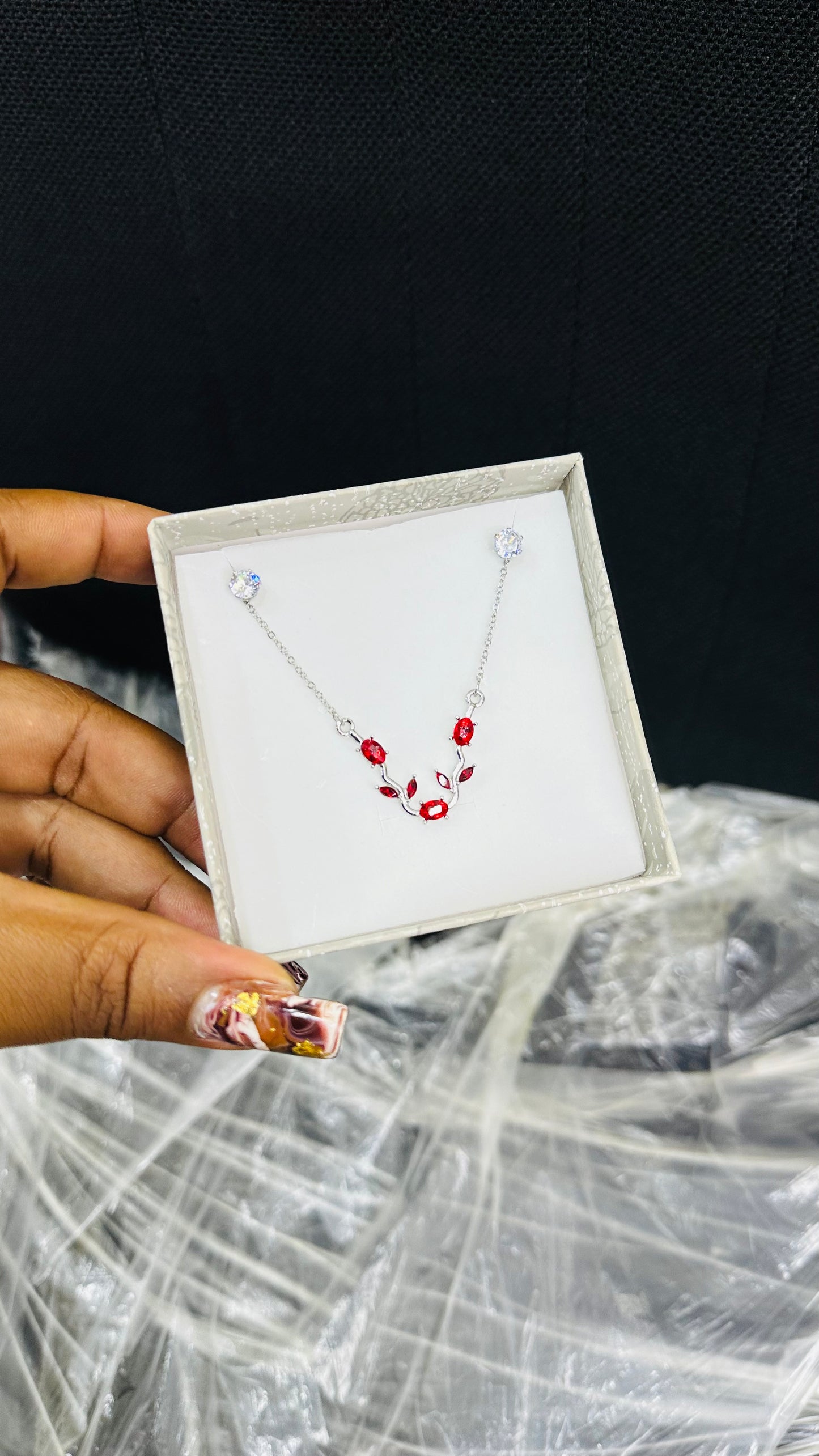 Crystal Vine Necklace