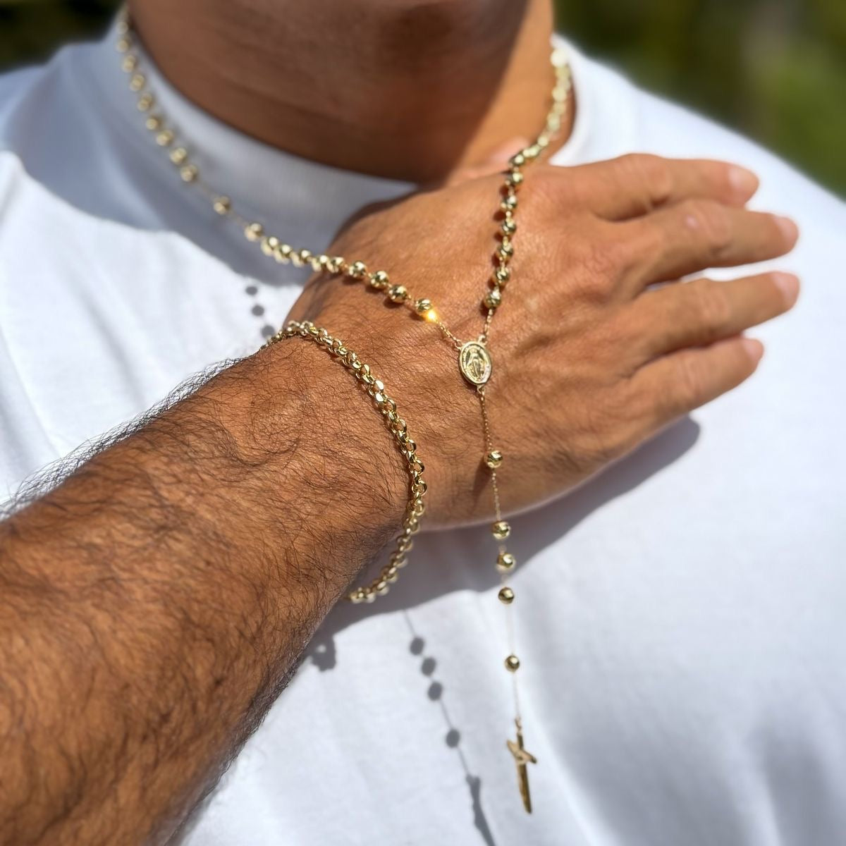 Gold Rosary