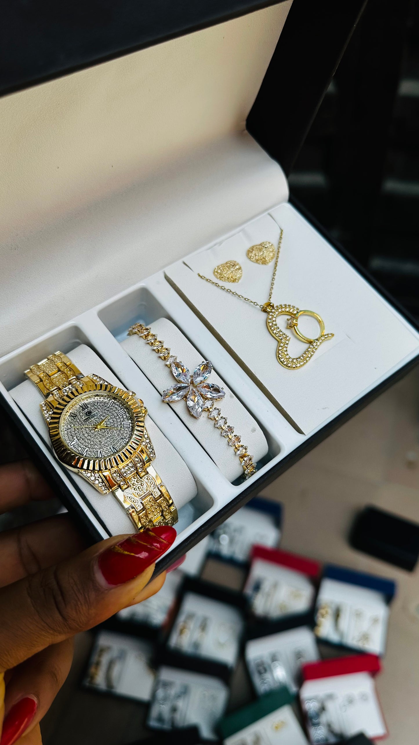 Jewelry Gift box (gold)