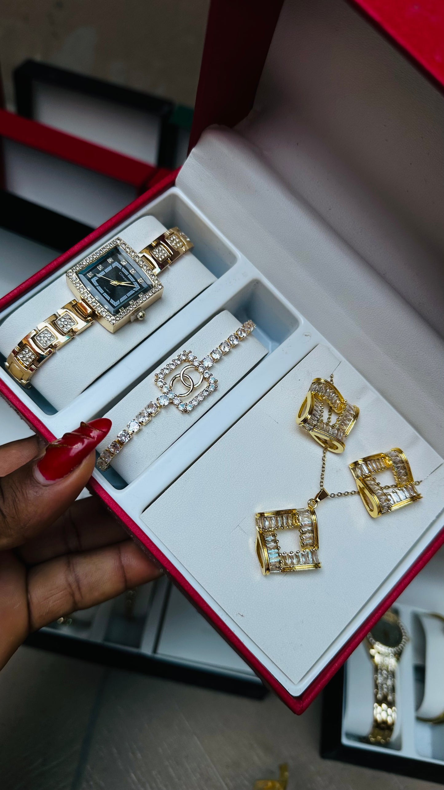 Jewelry Gift box (gold)