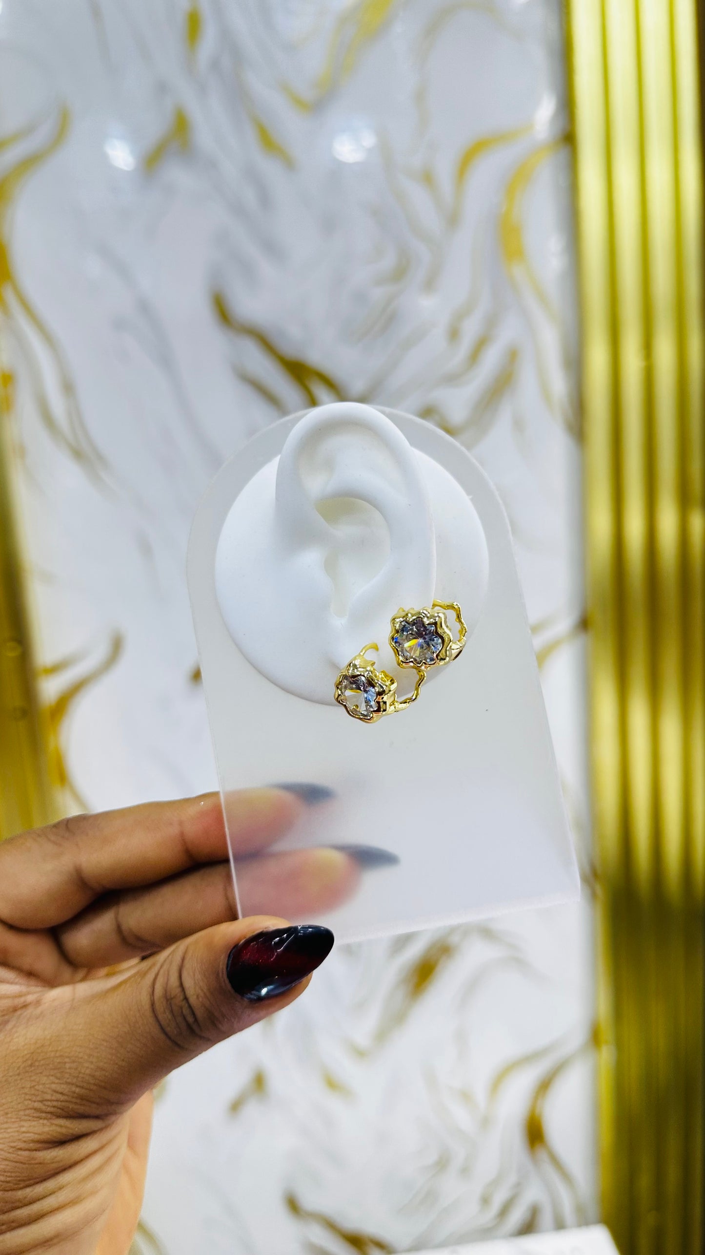 Dainty zirconia Earrings