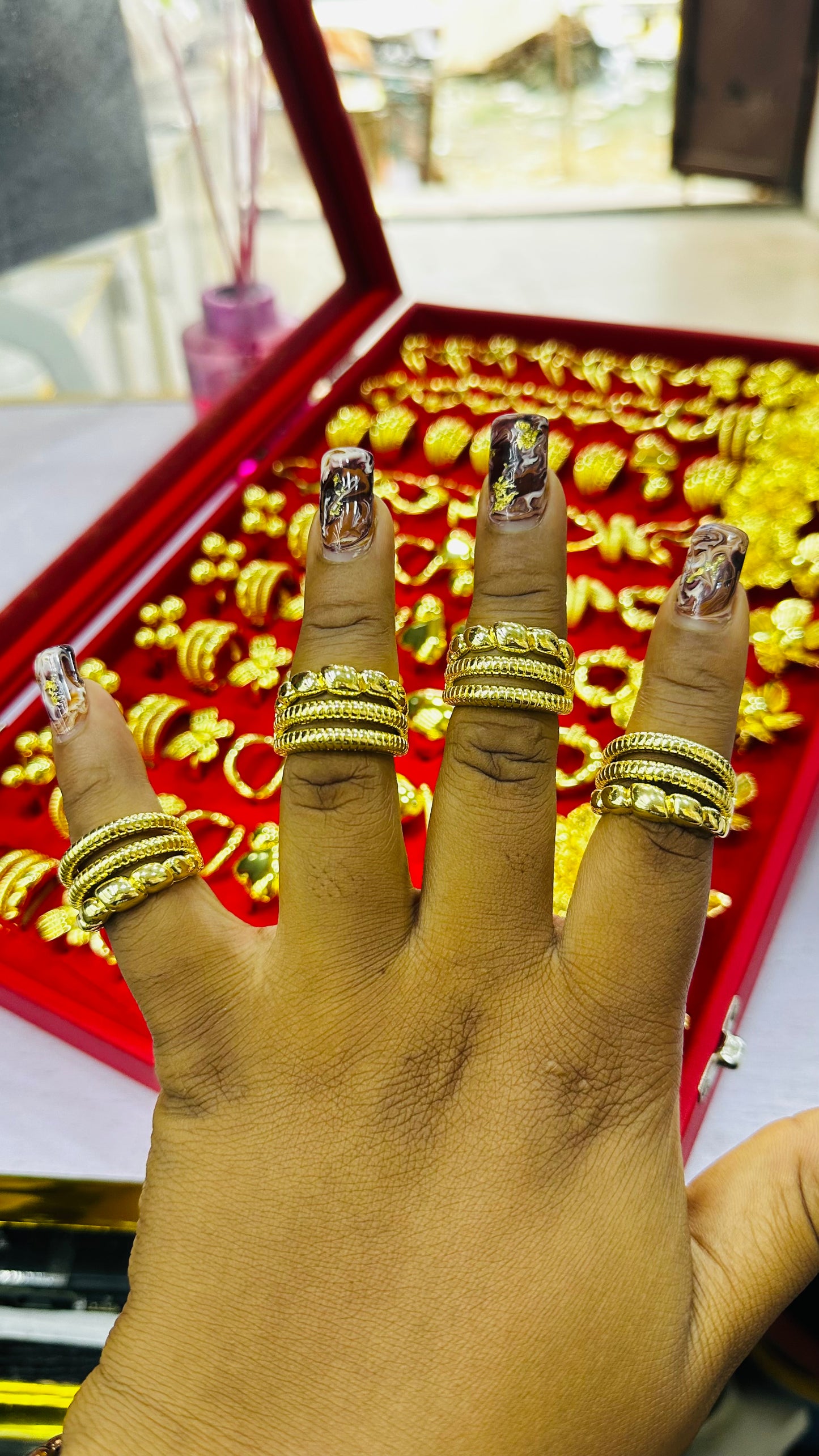 Gold Statement Rings