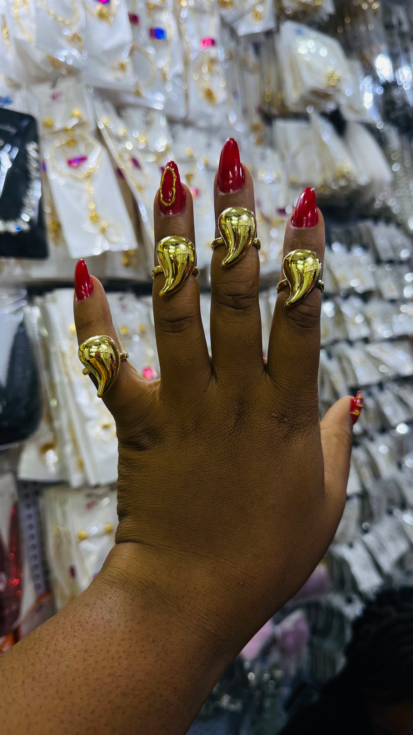 Chunky Knuckle rings (adjustable)